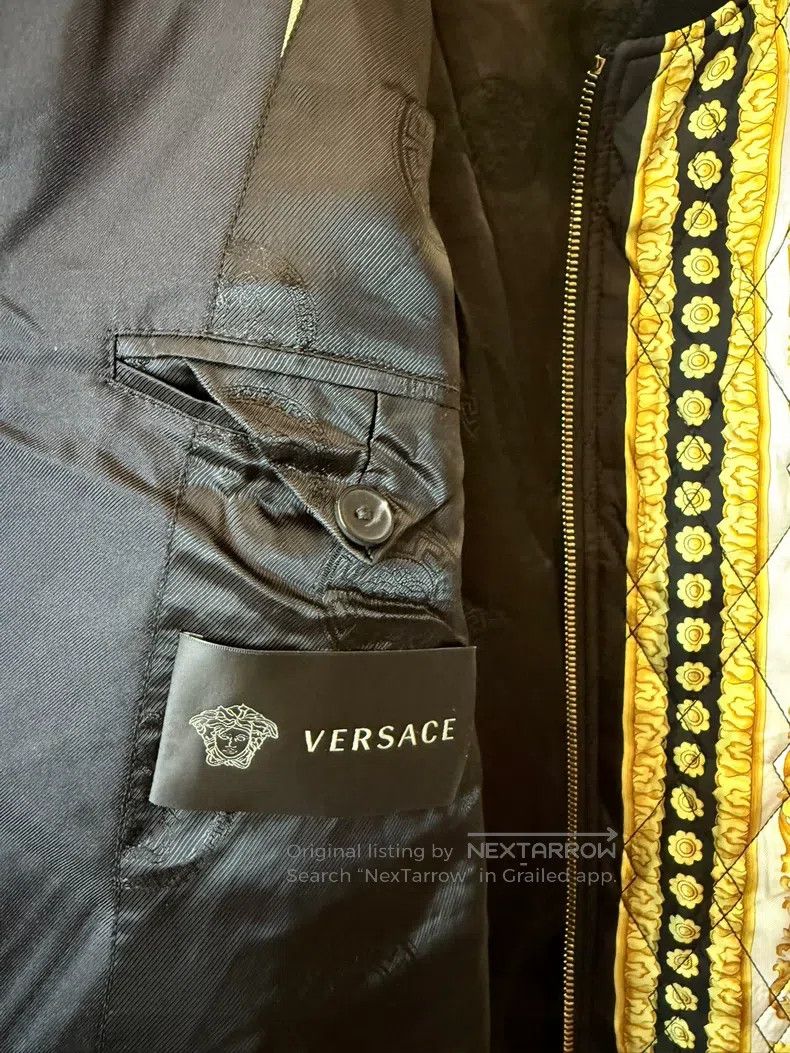 Versace Versace Mulberry silk cotton jacket Size US M / EU 48-50 / 2 - 4 Thumbnail