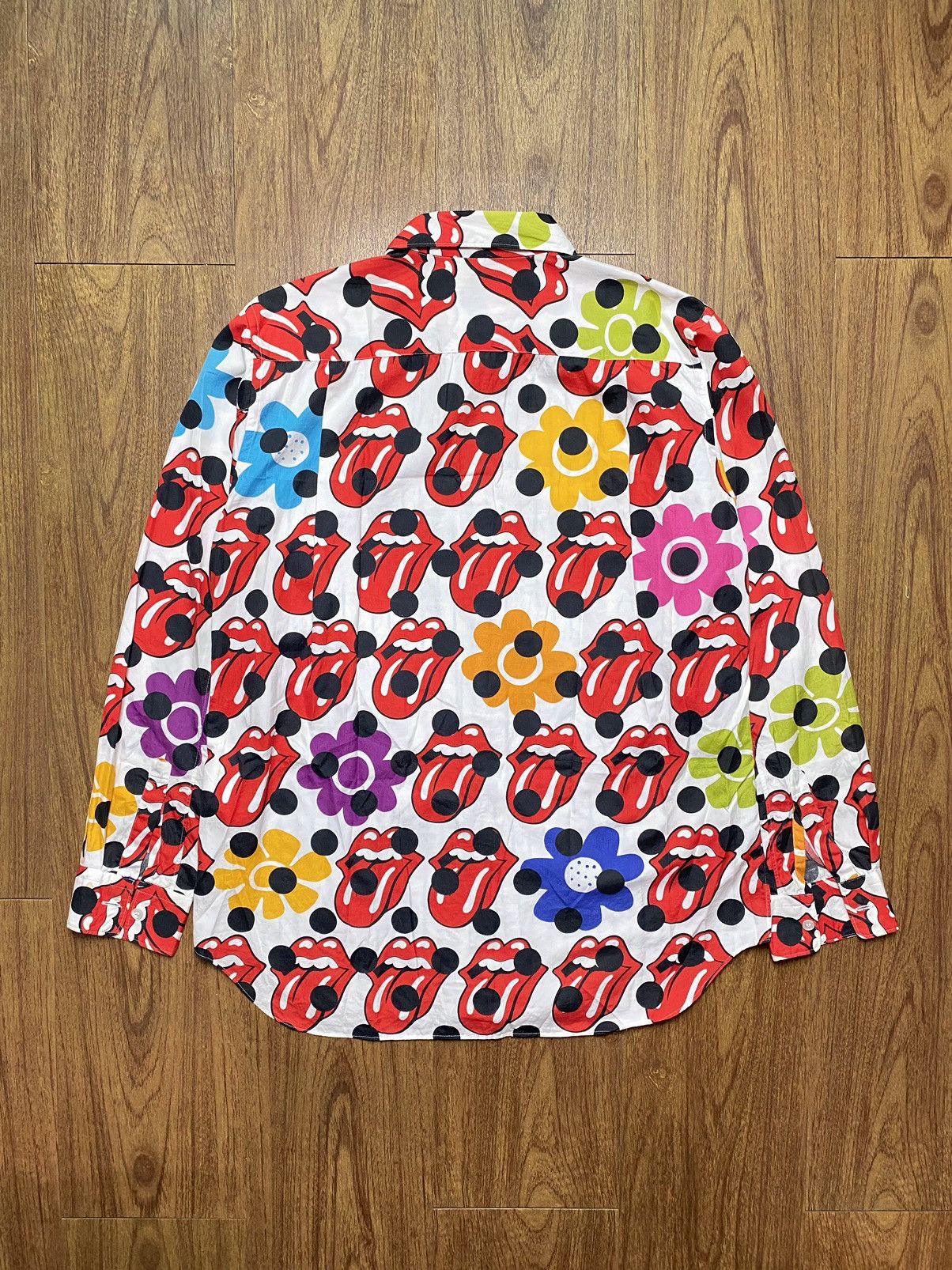 Comme des Garcons Homme Plus Runway SS06 CDG Homme Plus The Rolling Stones Shirt Size US S / EU 44-46 / 1 - 3 Thumbnail