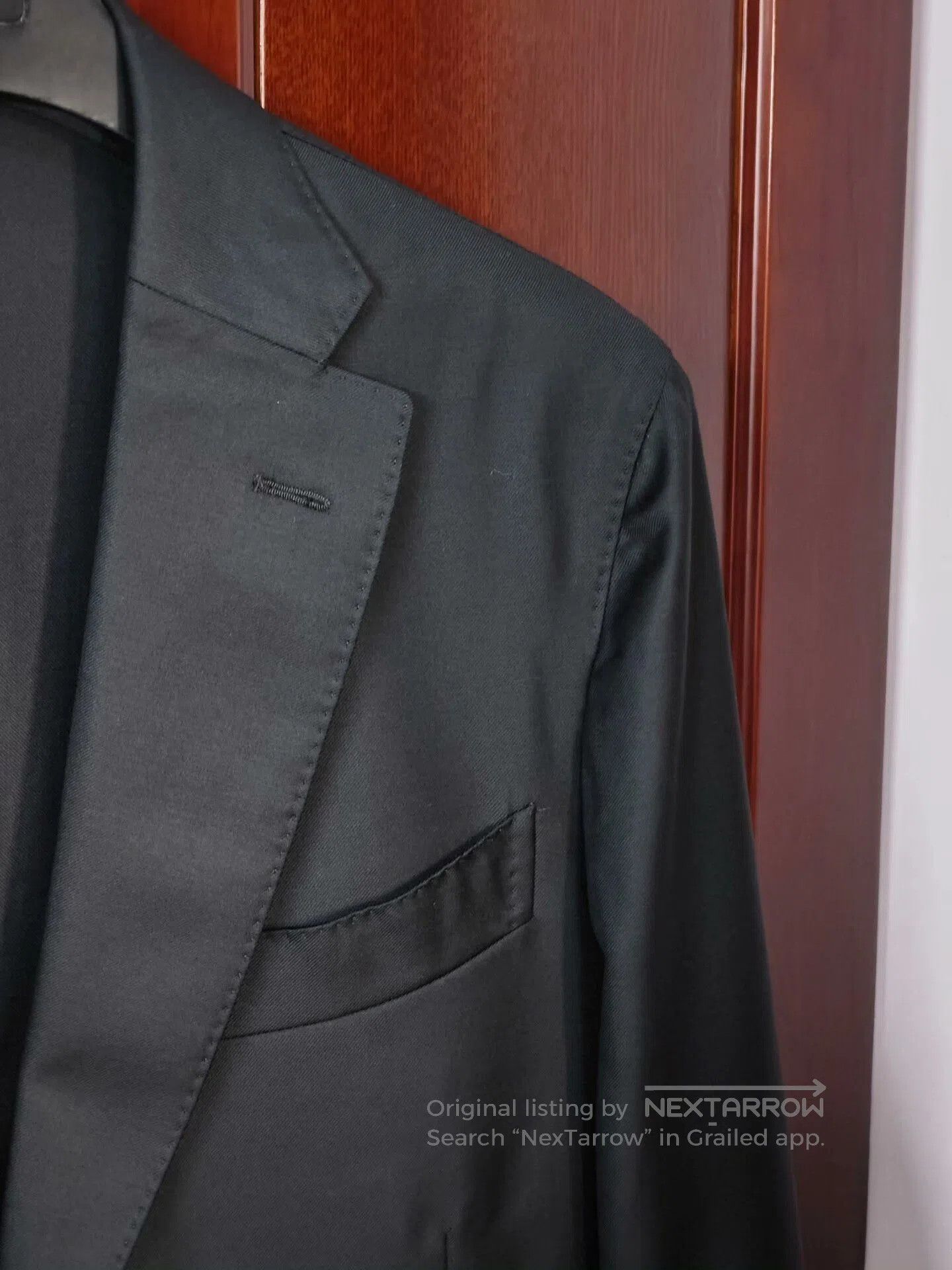Japanese Brand Italian Wool Blend Custom Suit. Size US L / EU 52-54 / 3 - 2 Thumbnail