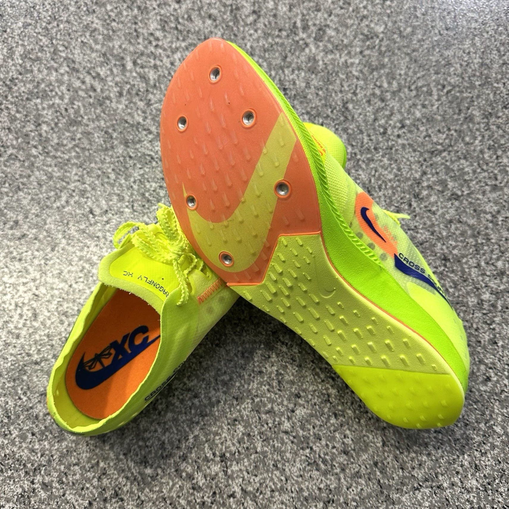 Nike Nike Dragonfly XC Cross-Country Spikes Mens DX7992-701 Volt 10.5 XS? Size US 11 / EU 44 - 5 Thumbnail