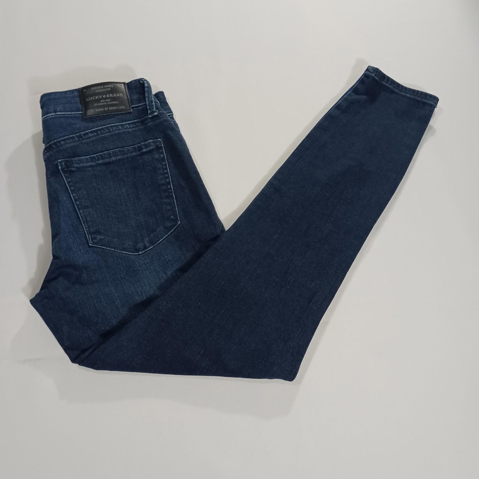 Lucky Brand Lucky Brand Women Blue Ava Legging Soft Skinny Pant Sz 2/26 Size 26" / US 2 / IT 38 - 2 Thumbnail