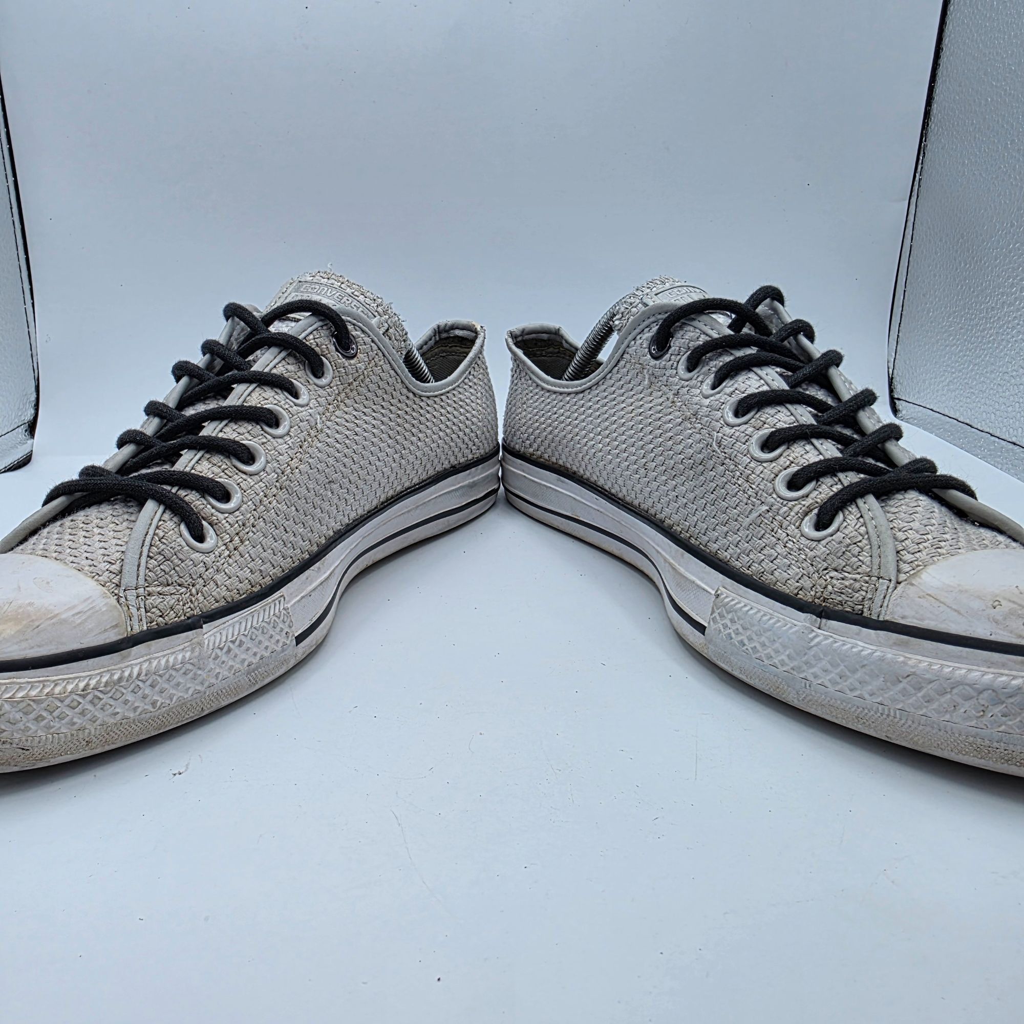 Converse Converse Chuck Taylor All Star Ox Mens Size 10 White Amp Clo Size US 10 / EU 43 - 3 Thumbnail