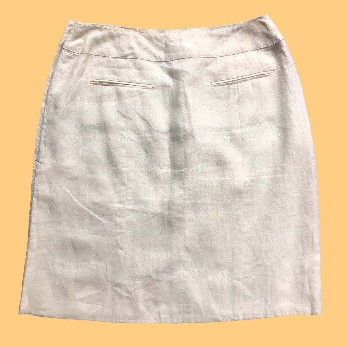 Chanel Chanel Boutique 96P Skirt Suits Ivory Silk Lining Size 28" / US 6 / IT 42 - 13 Thumbnail