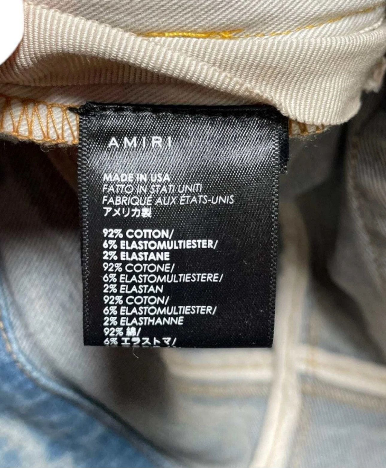 Amiri Amir lakers stripe track jeans Size US 34 / EU 50 - 4 Thumbnail