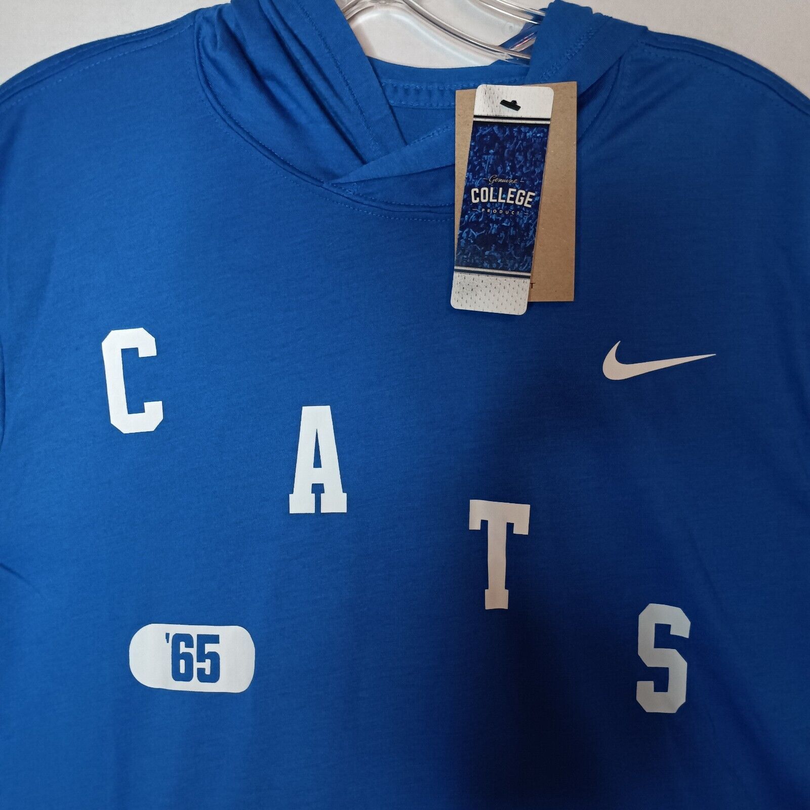 Nike Nike UK Kentucky Wildcats Hoodie Men's M Blue Lightweight Size US M / EU 48-50 / 2 - 3 Thumbnail