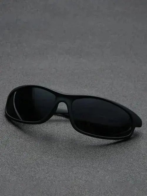 VIBE Retro Punk Kurt Cobain Style Sunglasses Wrap Around Size ONE SIZE - 3 Thumbnail