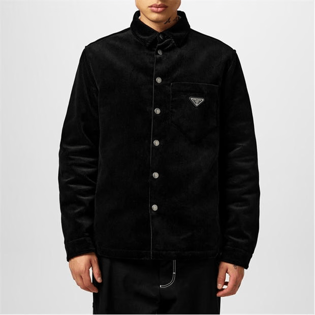 Prada Corduroy Overshirt Size US M / EU 48-50 / 2 - 5 Thumbnail
