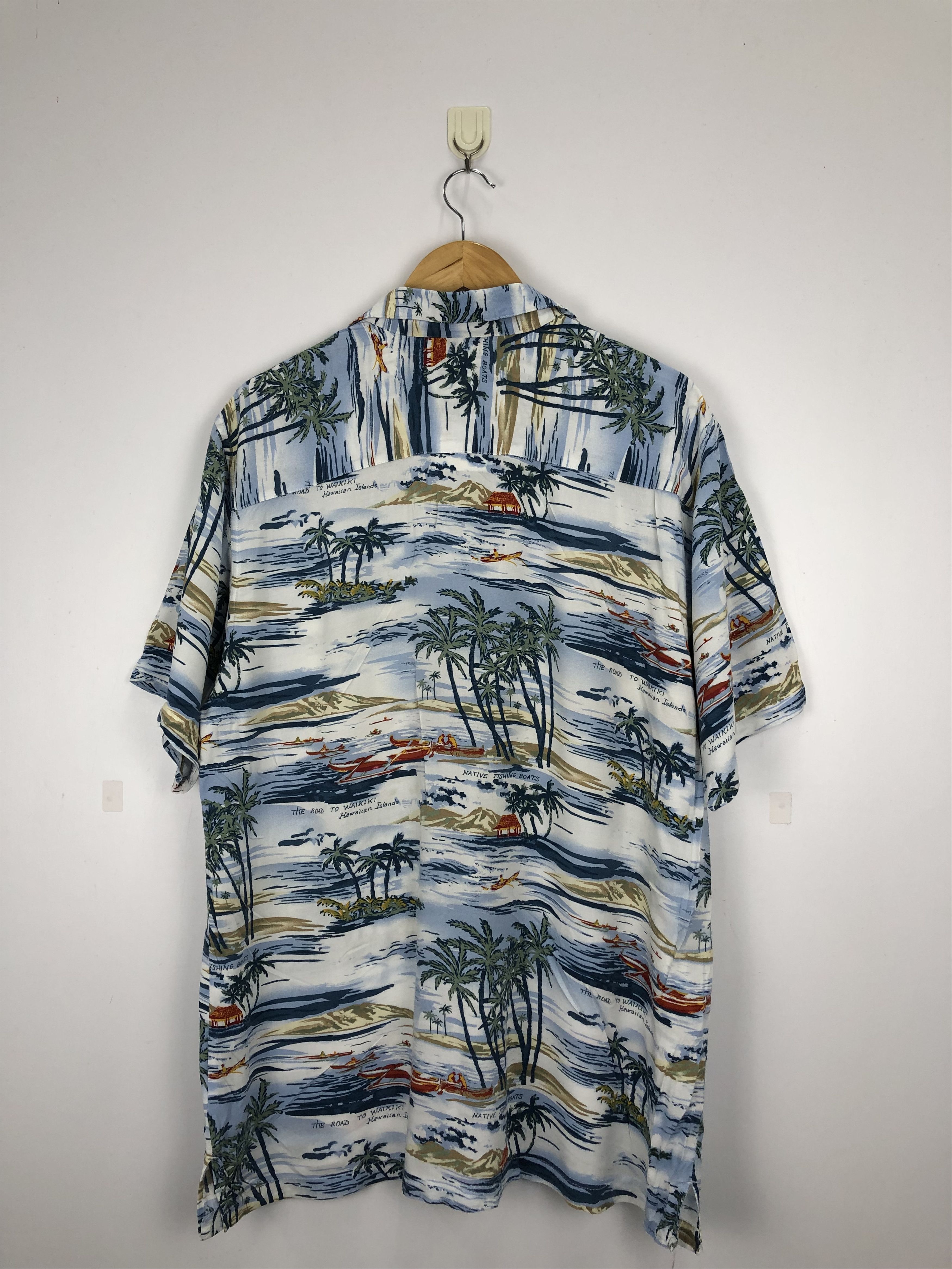 Vintage Vintage Hawaiian Sun Surf Motive Design TA0008 Size US L / EU 52-54 / 3 - 3 Thumbnail