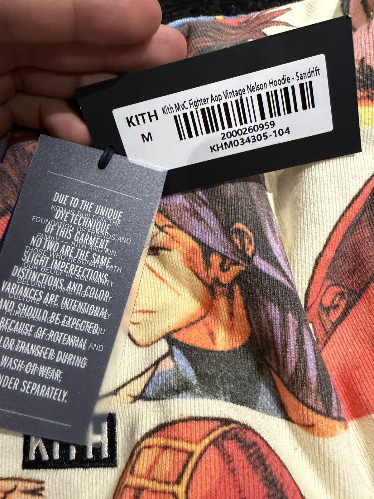 Kith × Marvel Comics Marvel vs. Capcom | Kith All-Over Vintage Nelson Hoodie Size US M / EU 48-50 / 2 - 11 Thumbnail
