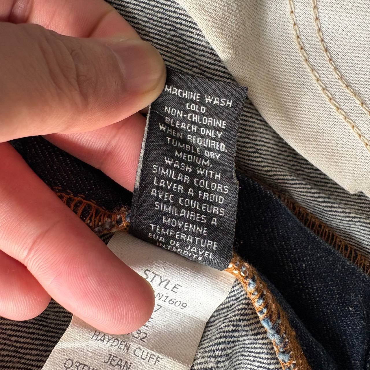 Polo Ralph Lauren Polo Ralph Lauren Company Hayden Cuff Indigo Jeans Pants Size US 33 - 13 Thumbnail