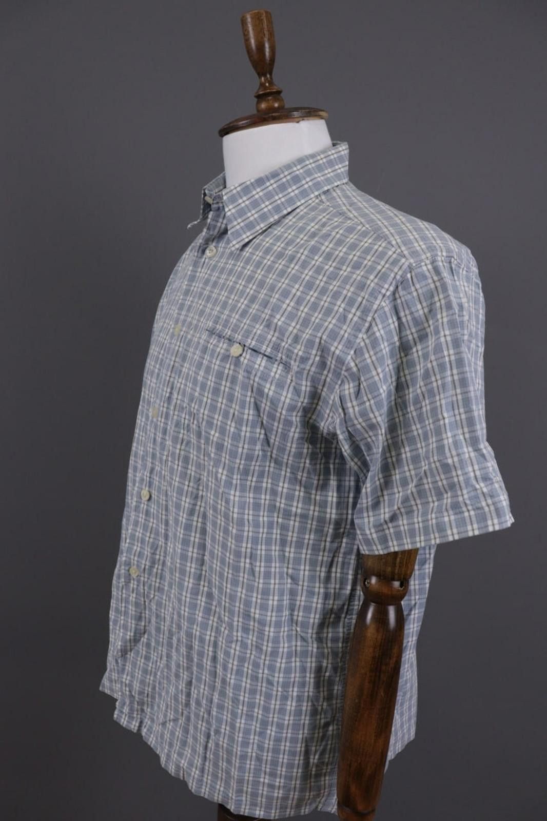 Chevignon Chevignon Multicolor Plaid Cotton Collared Down Shirt Size L Size US L / EU 52-54 / 3 - 6 Thumbnail