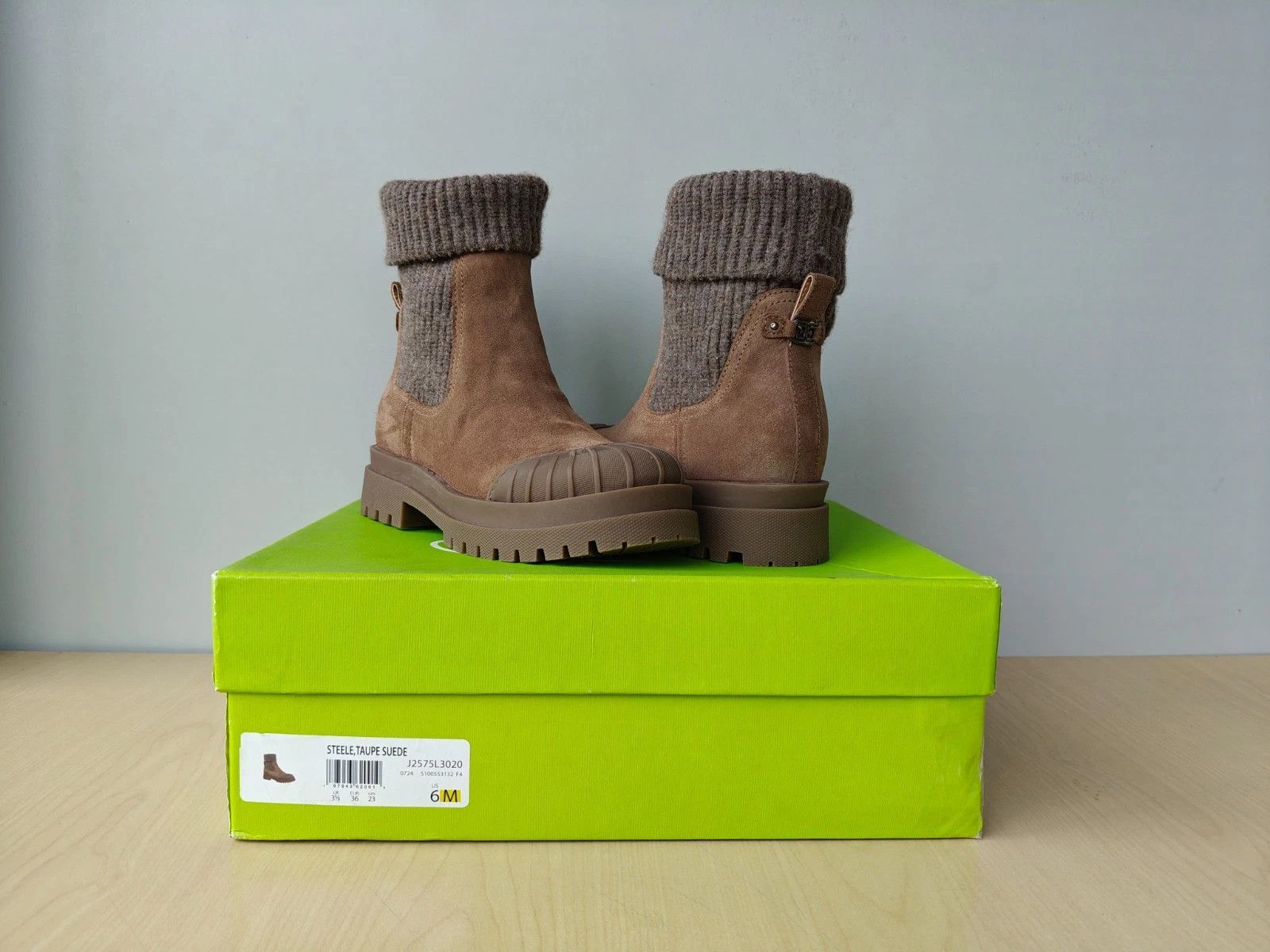 Sam Edelman Sam Edelman Steele Knit Chelsea Boot T / 0045 Size US 6 / IT 36 - 9 Thumbnail