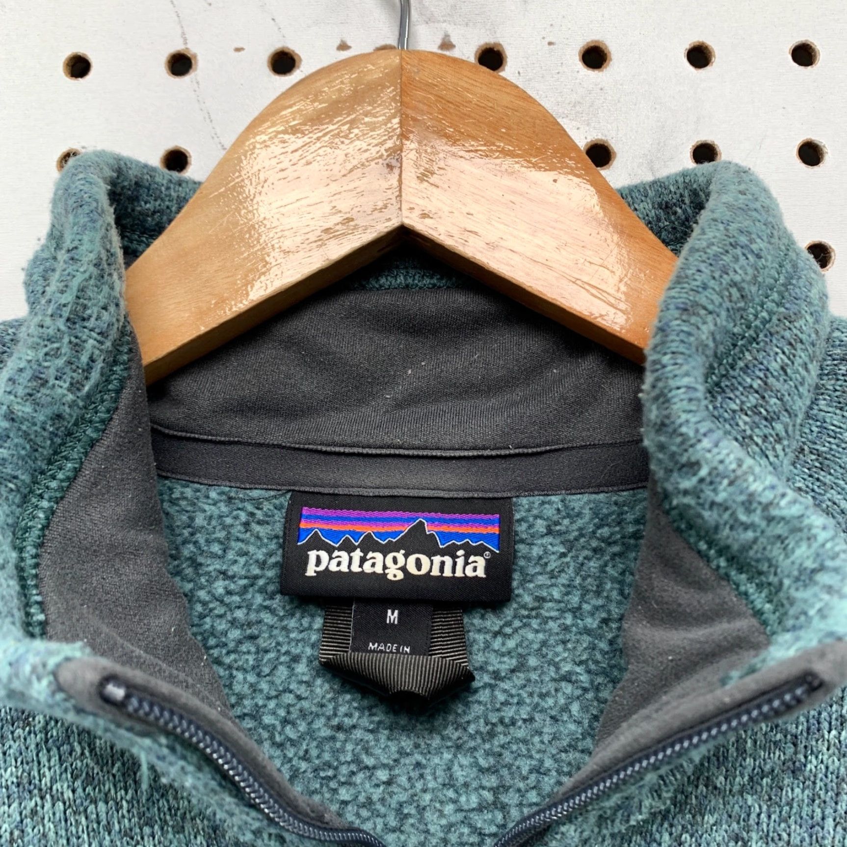 Patagonia Patagonia Pullover Mens Medium Green Fleece 1/4 Zip Better Sweater Size US M / EU 48-50 / 2 - 3 Thumbnail