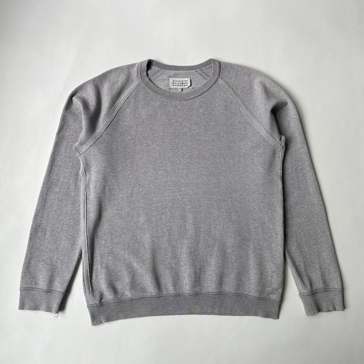 Maison Margiela S/S 14 Thrashed ‘Inside Out Seam’ Sweatshirt Size US L / EU 52-54 / 3 - 19 Thumbnail