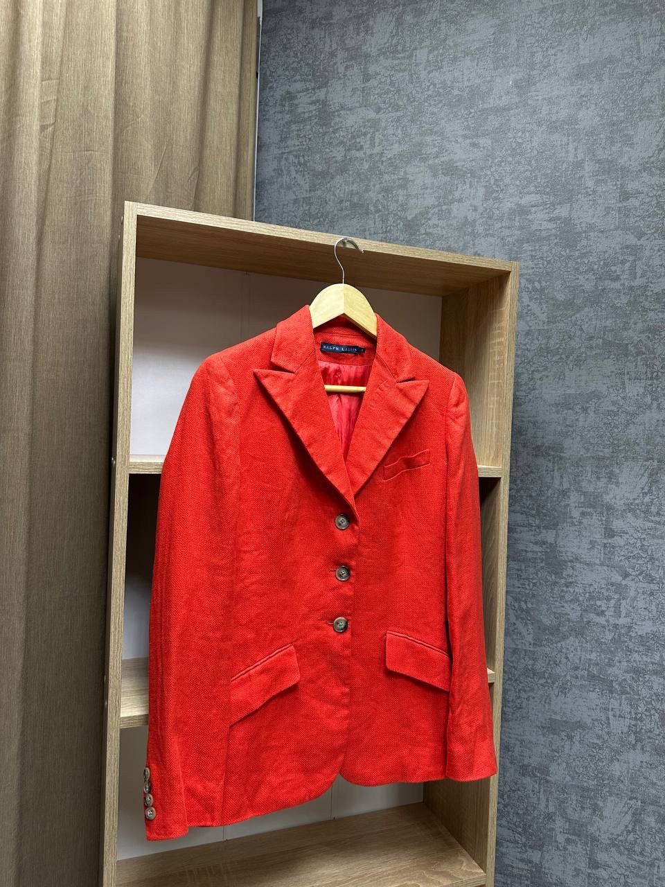 Polo Ralph Lauren × Vintage Polo Ralph Lauren Orange Women’s PRL Blazer Jacket Size M / US 6-8 / IT 42-44 - 3 Thumbnail