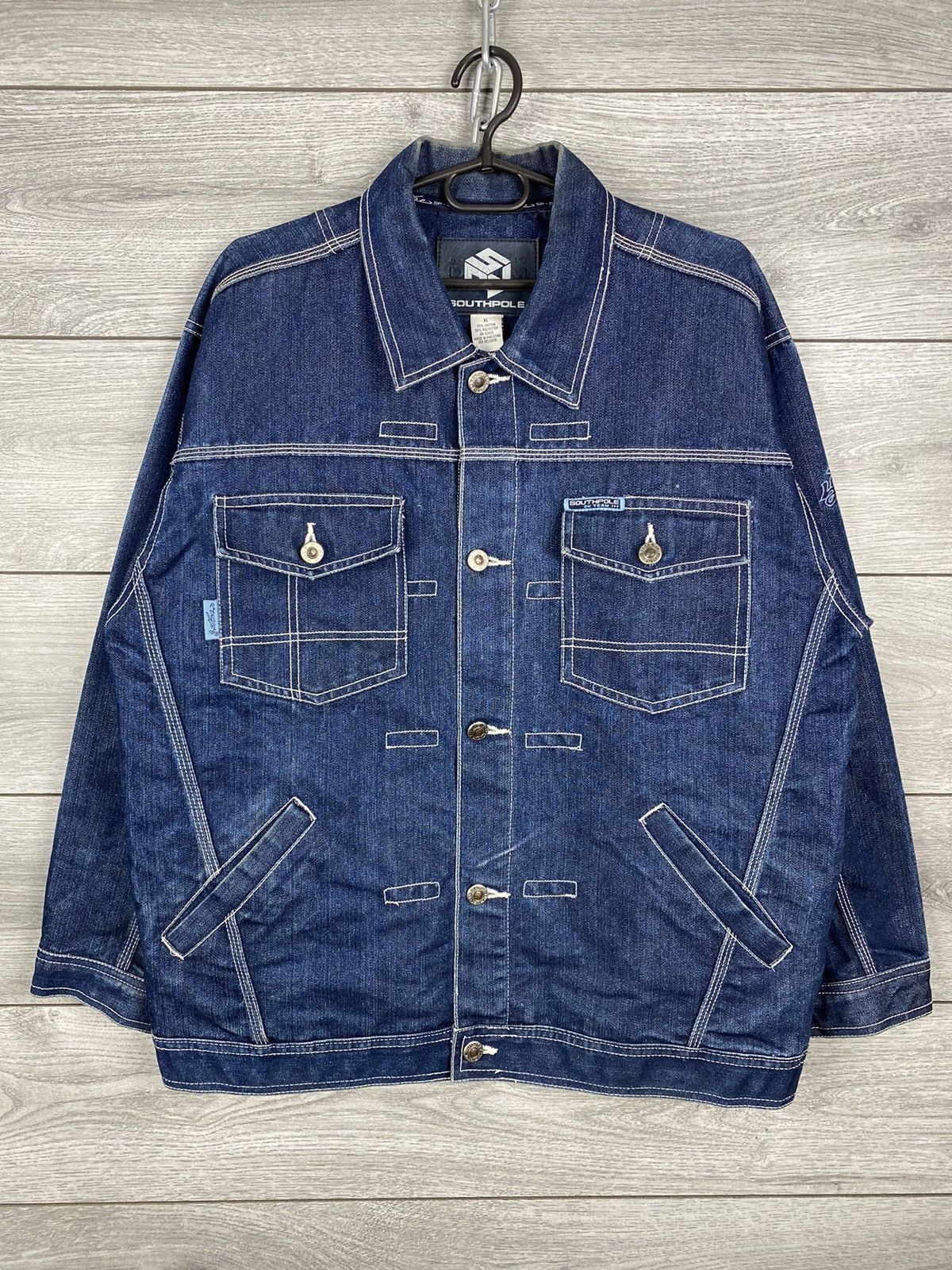Southpole Vintage Southpole Denim Jacket Size US XL / EU 56 / 4 - 2 Thumbnail
