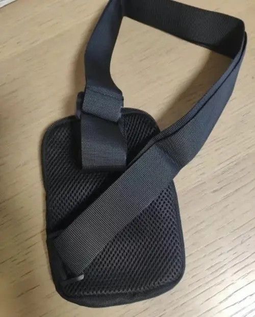 Japanese Brand Black Shoulder Carry Side Bag Zip Satchel Pack Tactical Size ONE SIZE - 3 Thumbnail