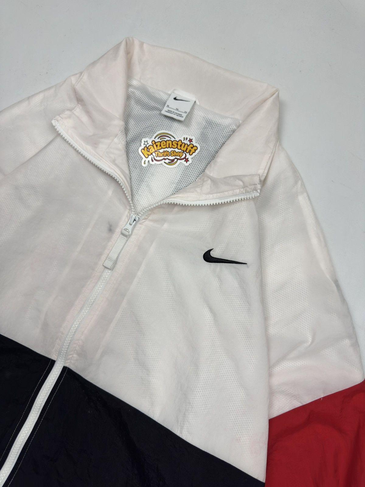 Nike Vintage 90s Nike Big Script Windbreaker Size US XXL / EU 58 / 5 - 8 Thumbnail