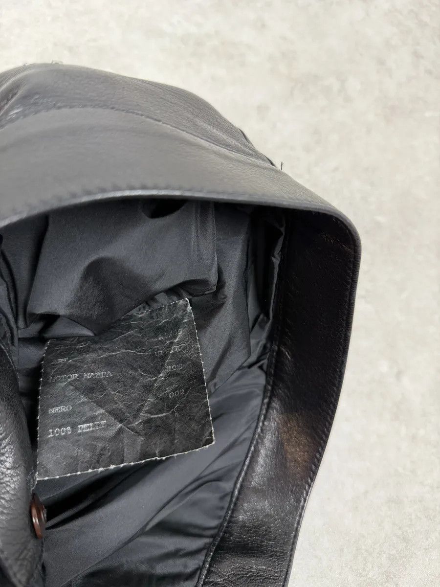 Prada FW1999 Prada Black Padded Biker Leather Pants Size US 30 / EU 46 - 7 Thumbnail