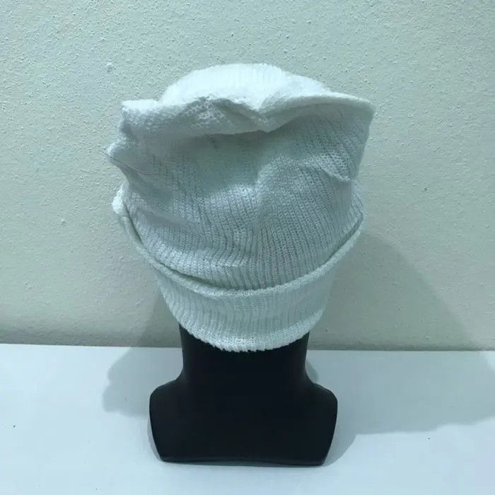 Adidas × Descente Vintage Adidas Spellout By Descente Beanie Hat Size ONE SIZE - 4 Thumbnail