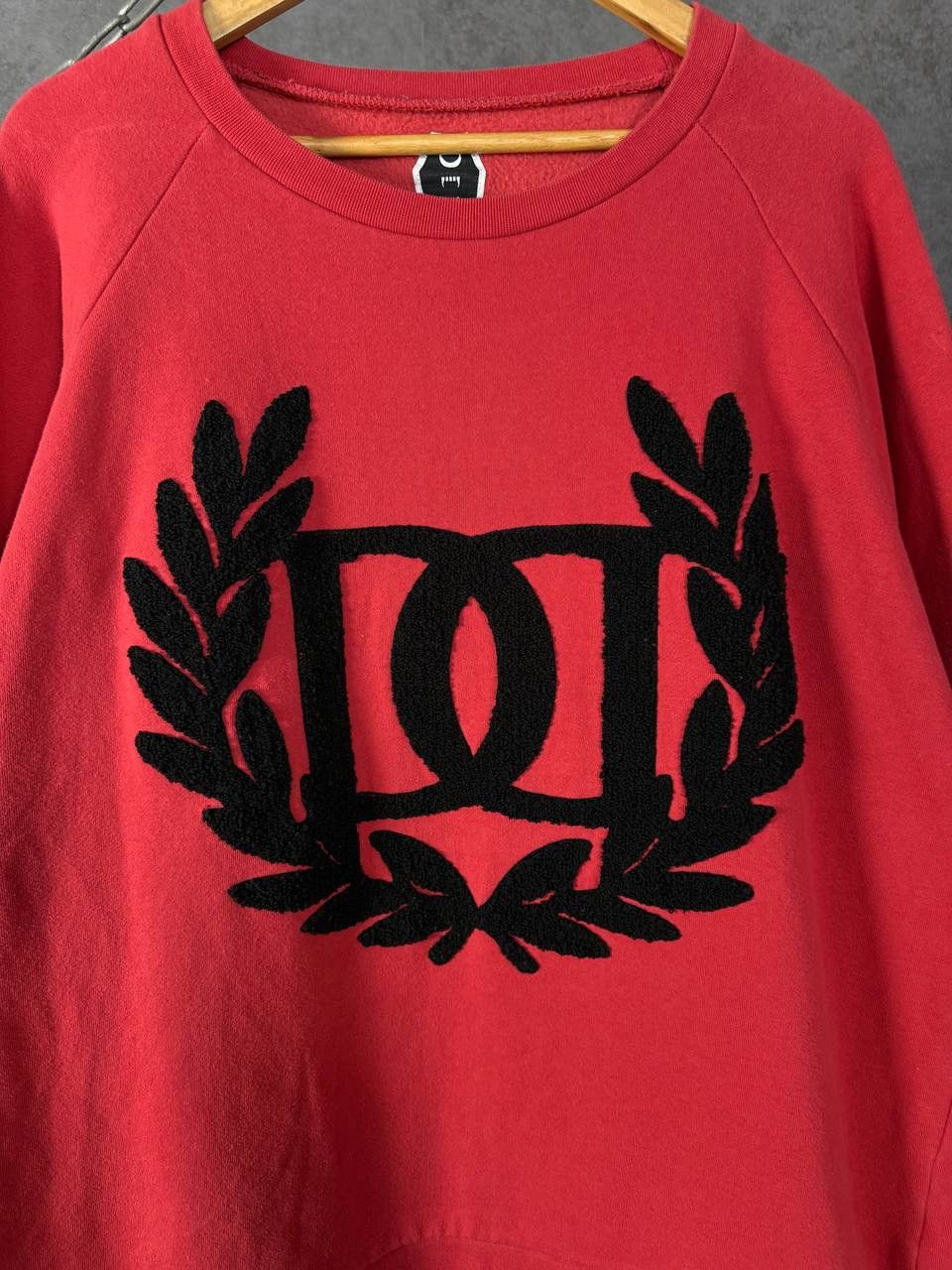 Drop Dead Drop Dead designer big center logo sweatshirt Size US XL / EU 56 / 4 - 2 Thumbnail
