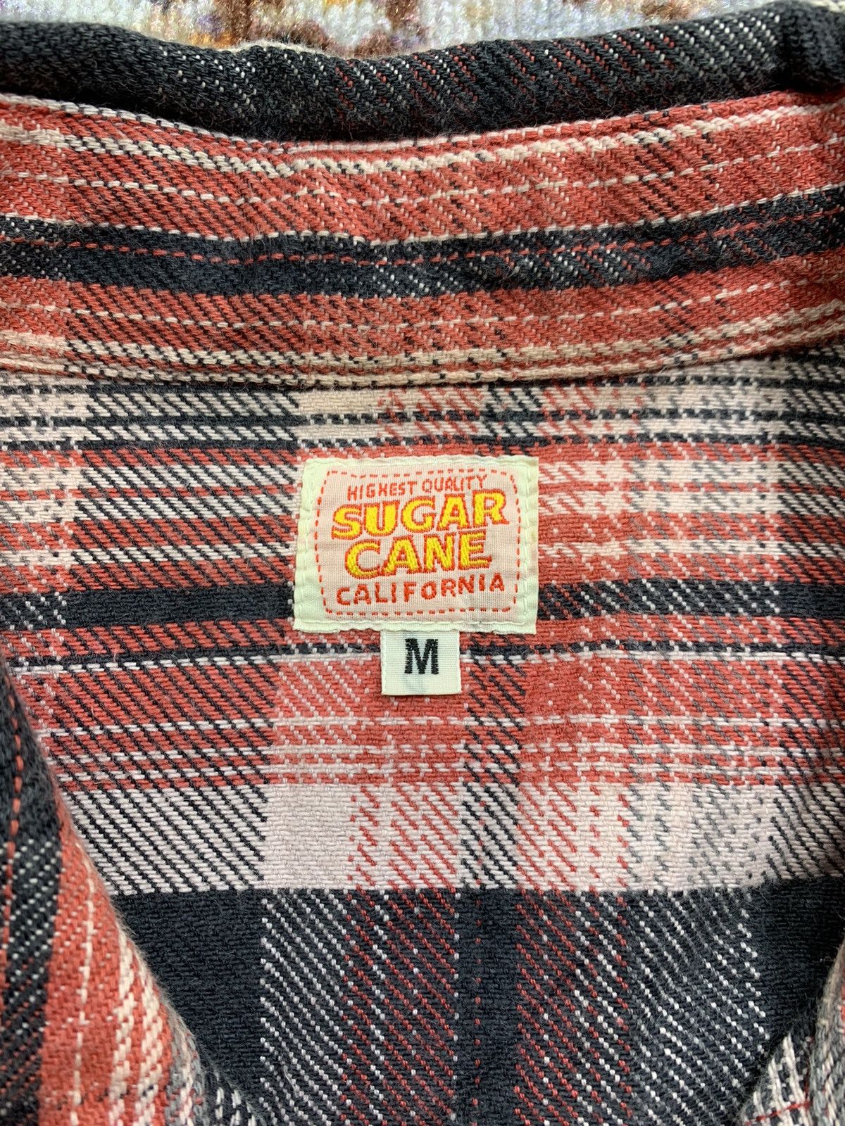 Sugar Cane Vintage Sugar Cane Fannel Double Pocket Size US L / EU 52-54 / 3 - 3 Thumbnail