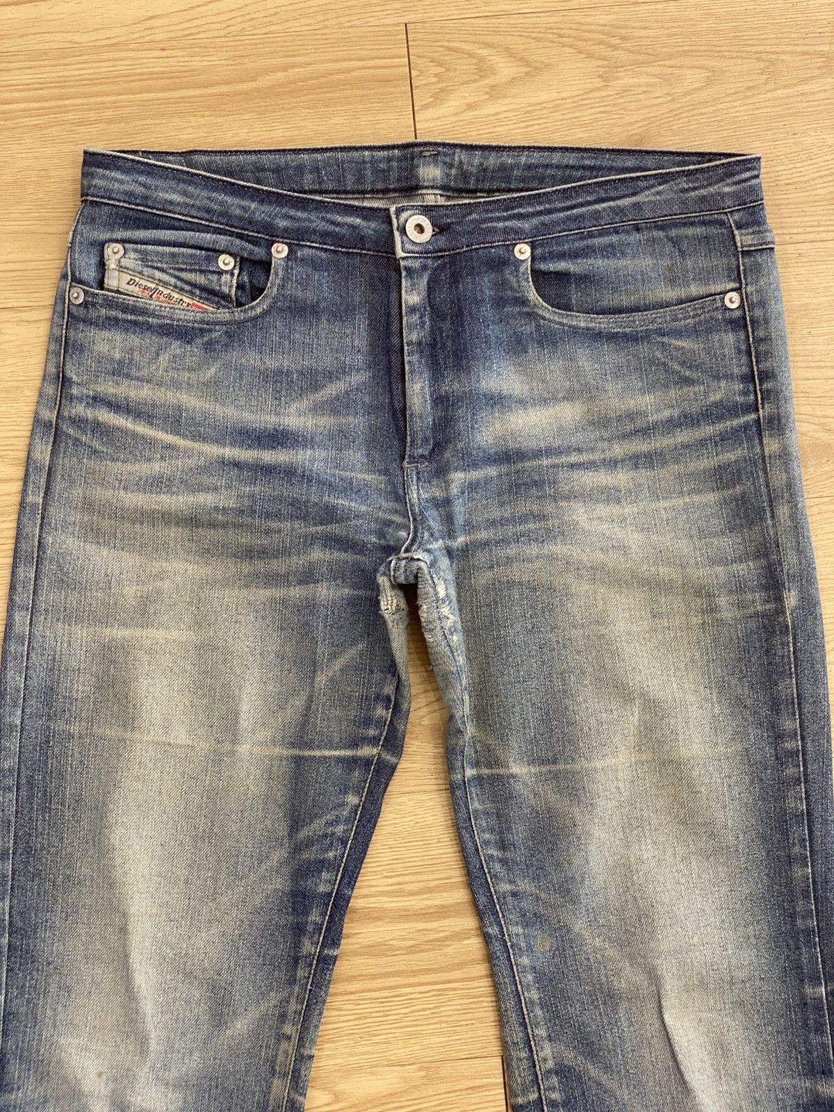 Diesel Diesel Whiskers Acid Blue Wash Style Size US 30 / EU 46 - 2 Thumbnail