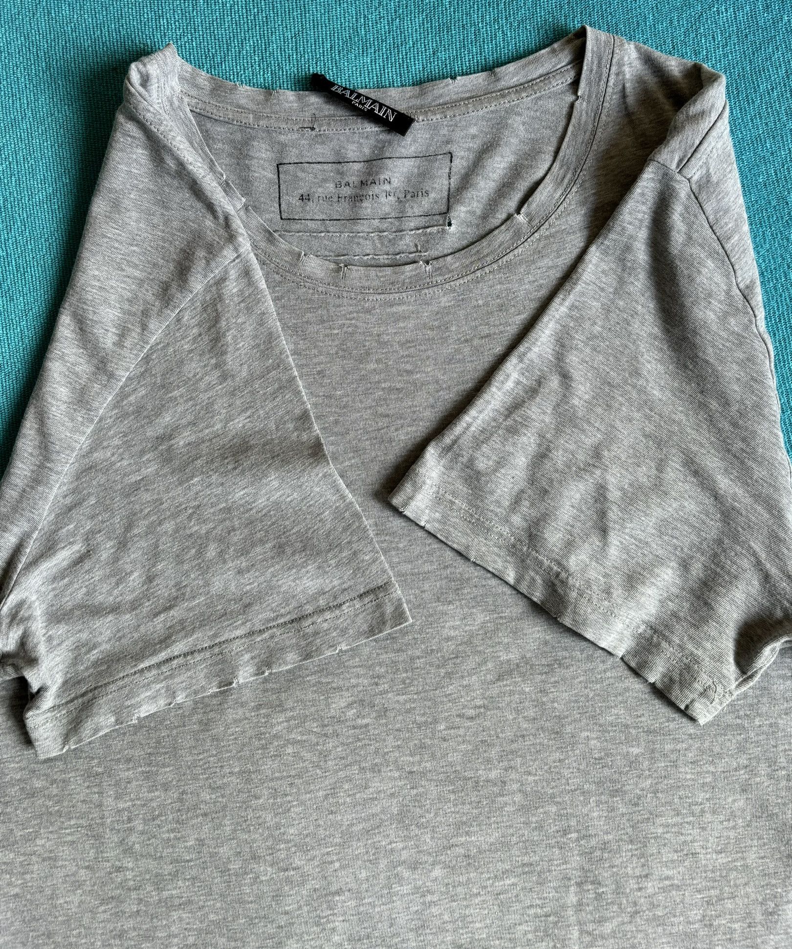 Balmain Balmain grey T-Shirt size M Size US M / EU 48-50 / 2 - 10 Thumbnail