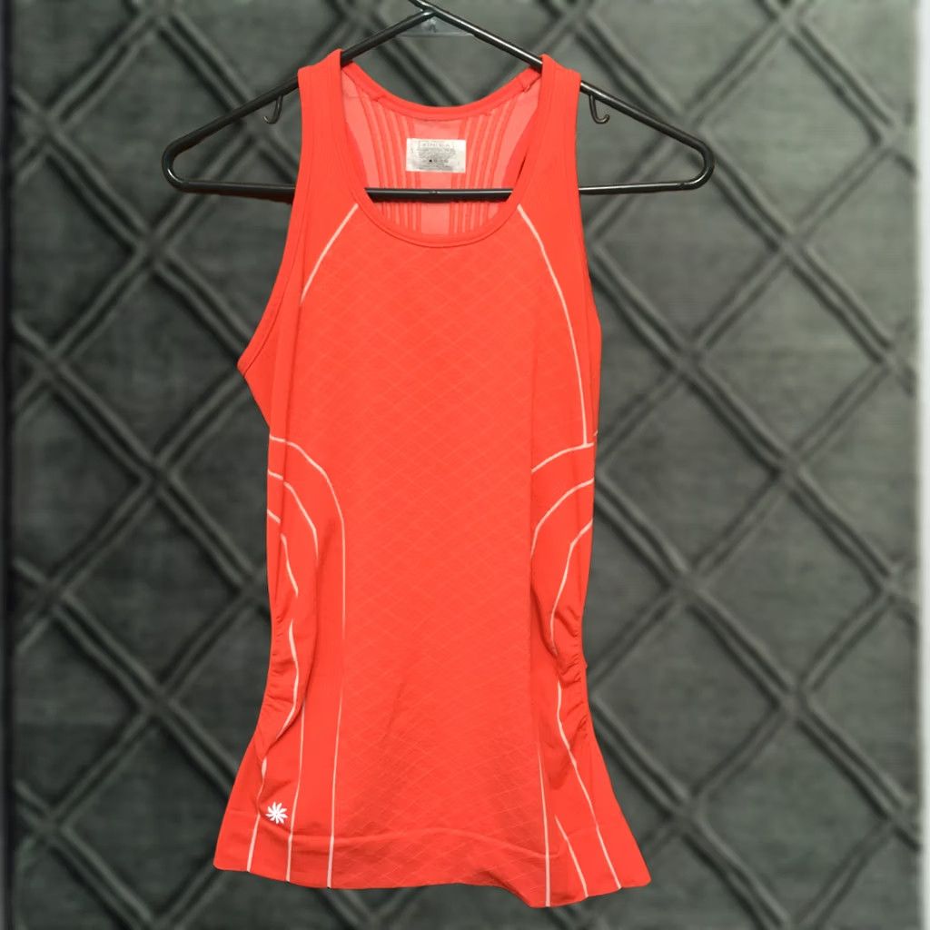 Athleta Athleta Tank Top Sleeveless Racerback XS S Coral Orange Pullover Activewear CrossFit Running Gym Yoga Women Size S / US 4 / IT 40 - 1 Thumbnail