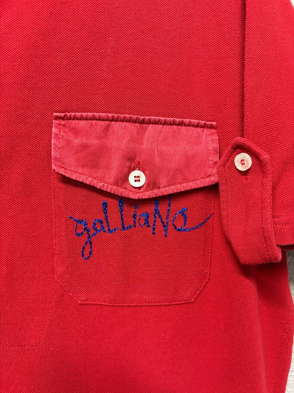 John Galliano Galliano mens polo shirt Large Size US L / EU 52-54 / 3 - 3 Thumbnail