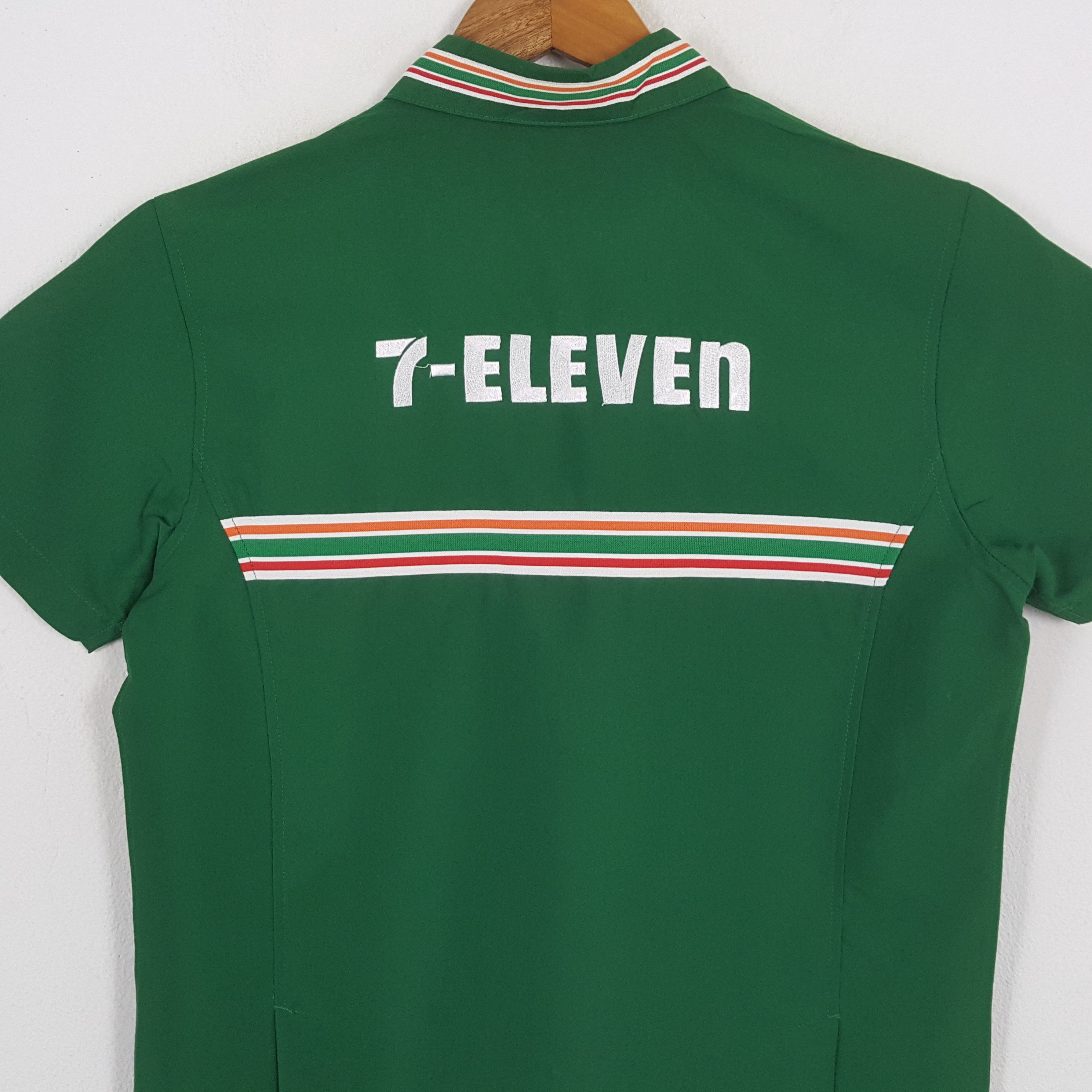 Japanese Brand × Vintage Vintage 7 ELEVEn Japanese Brand Working Uniform Jacket Size US S / EU 44-46 / 1 - 2 Thumbnail