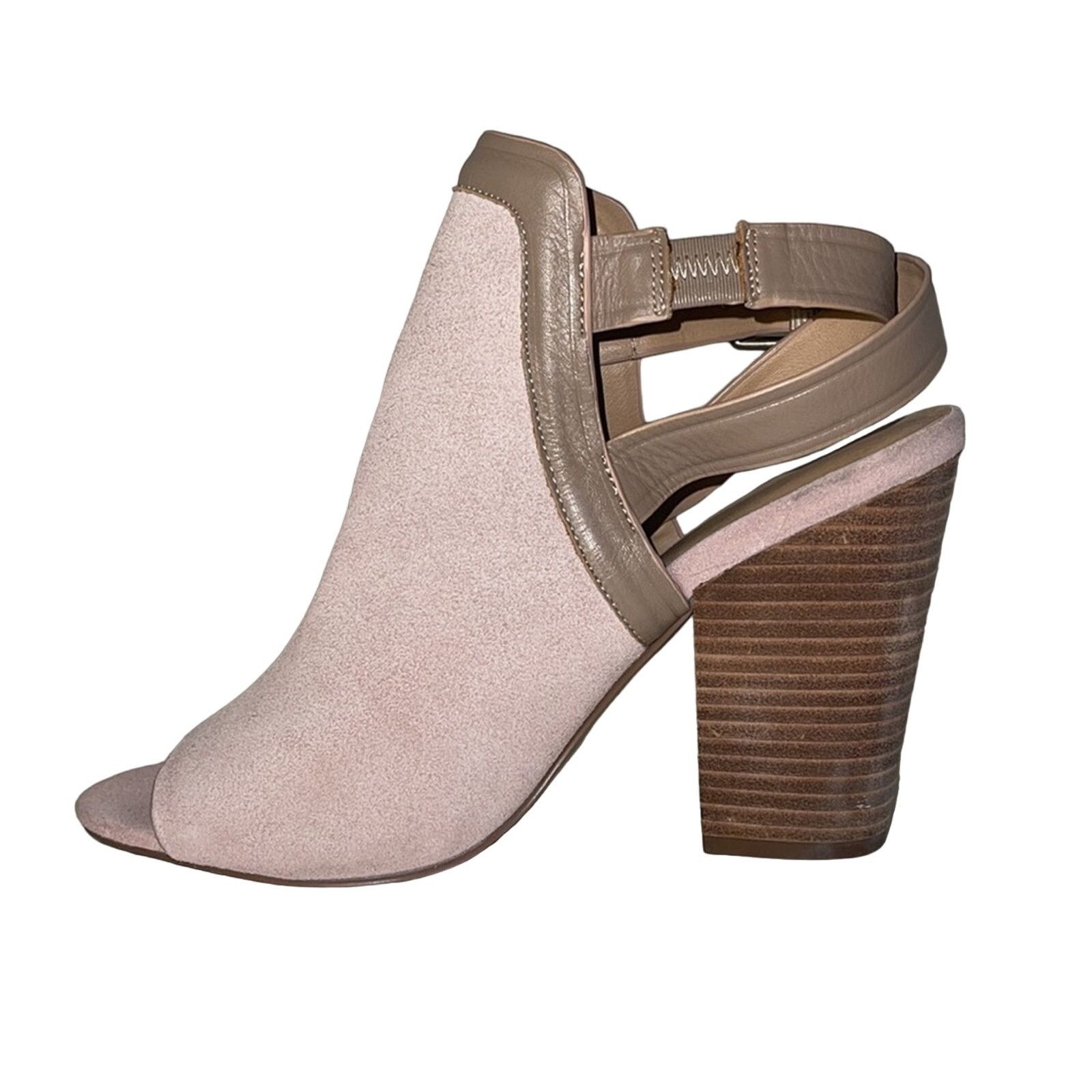 Joe's Joe’s Jeans Peep Toe Slingback Stack Heel Booties Size 9 Size US 9 / IT 39 - 2 Thumbnail