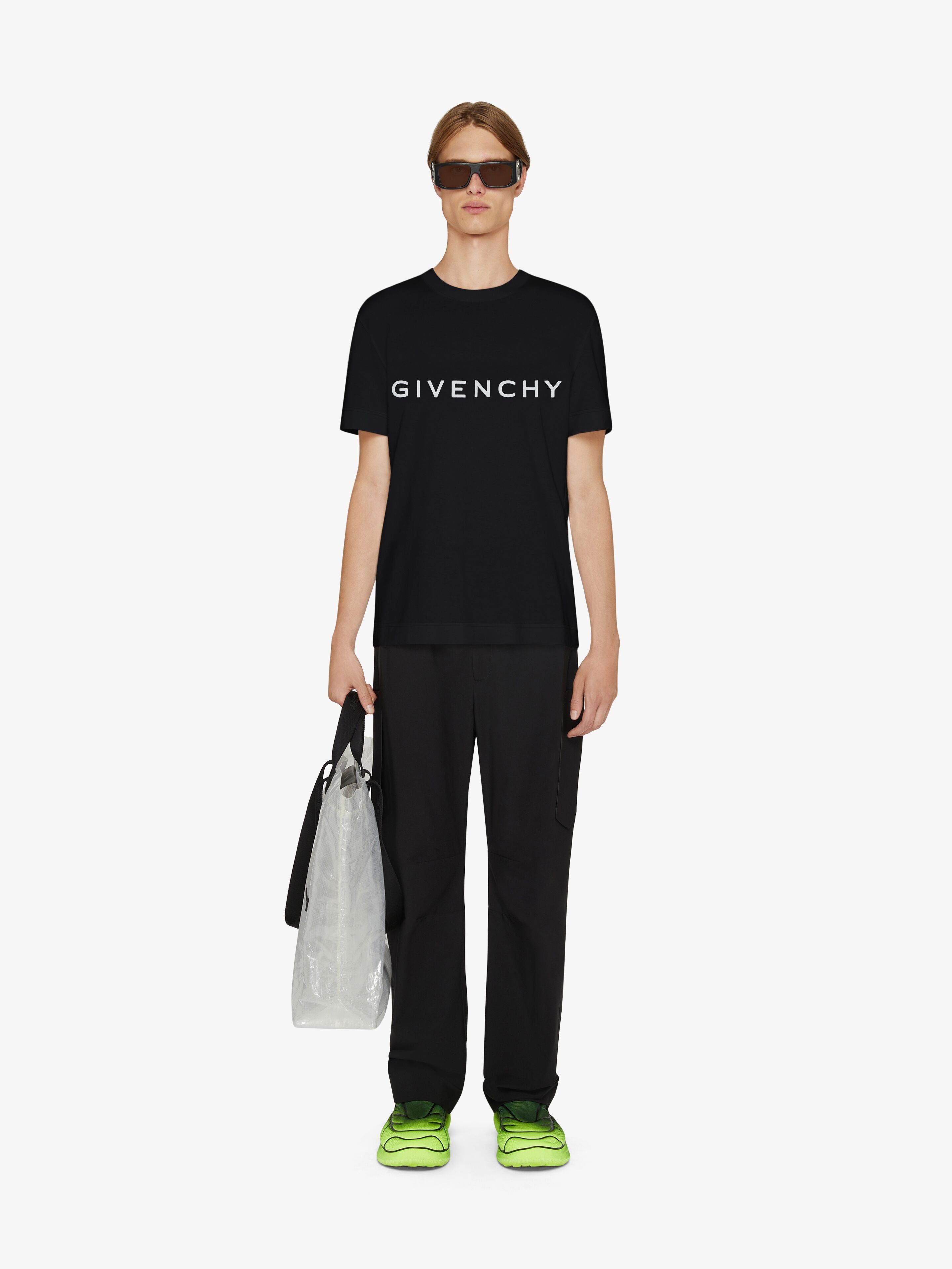 Givenchy o1srvl11e0125 T-Shirt in Black Size US M / EU 48-50 / 2 - 2 Thumbnail