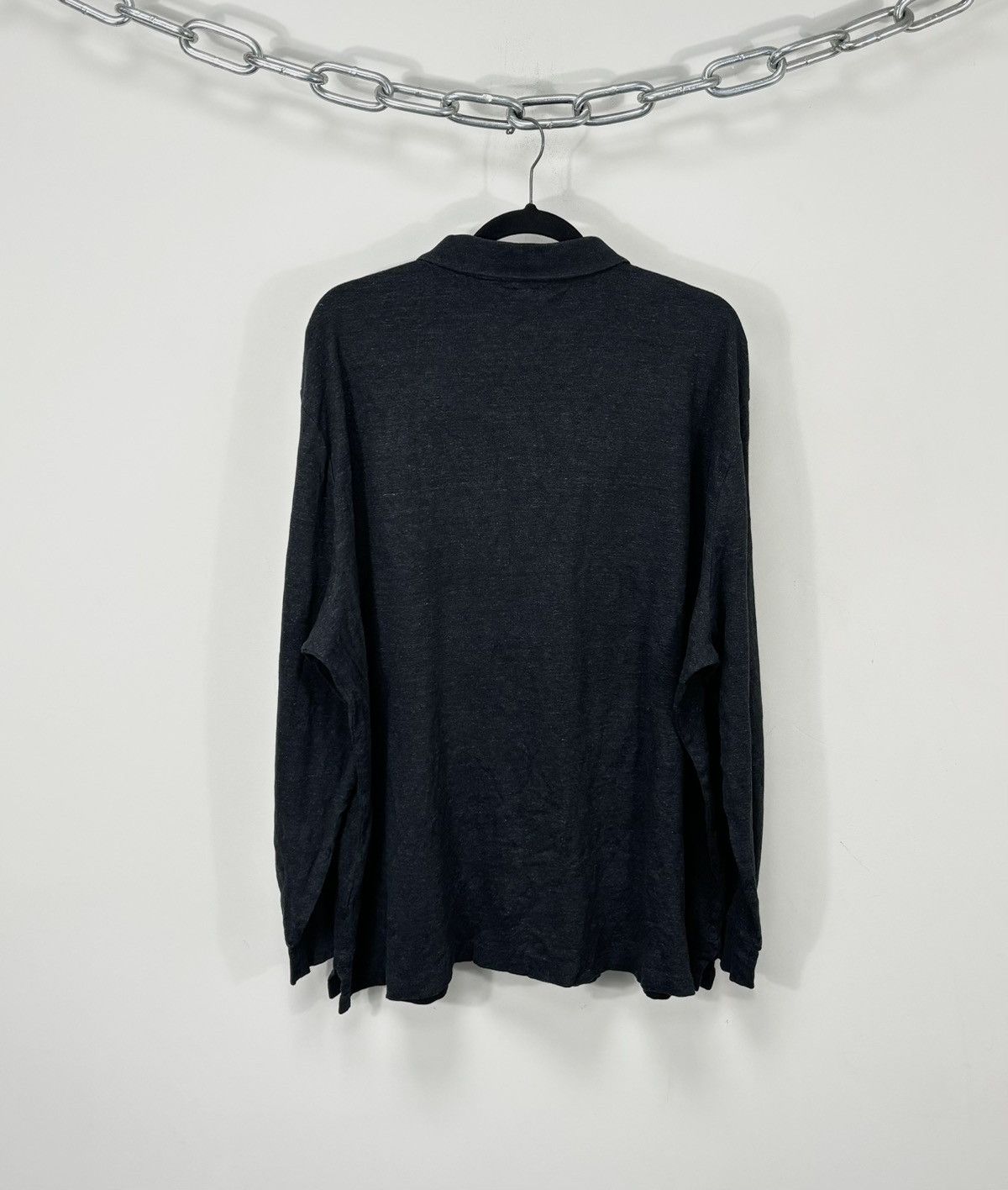 Polo Ralph Lauren Polo Ralph Lauren Men’s Gray Luxury Long Sleeve Polo Shirt Size US XXL / EU 58 / 5 - 8 Thumbnail