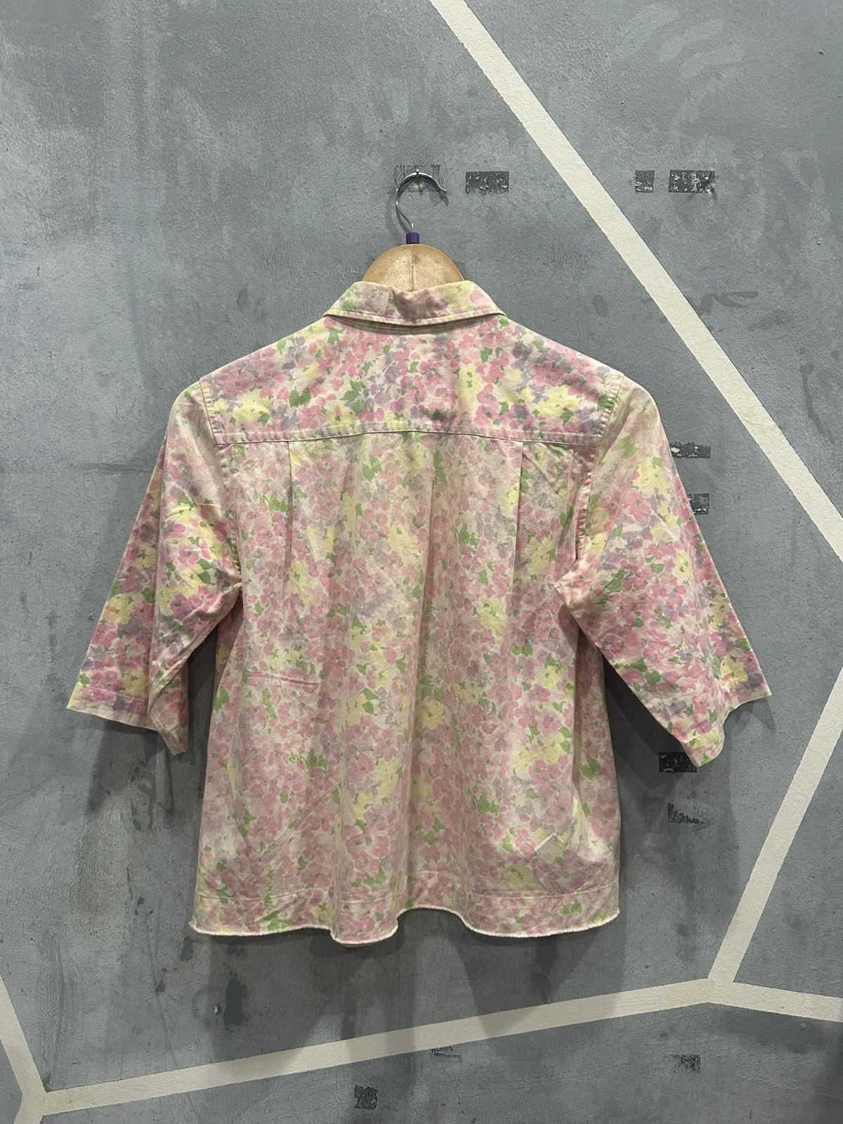 Tricot Comme des Garcons Tricot Comme des Garcons AD2000 Floral Shirt Size M / US 6-8 / IT 42-44 - 9 Thumbnail