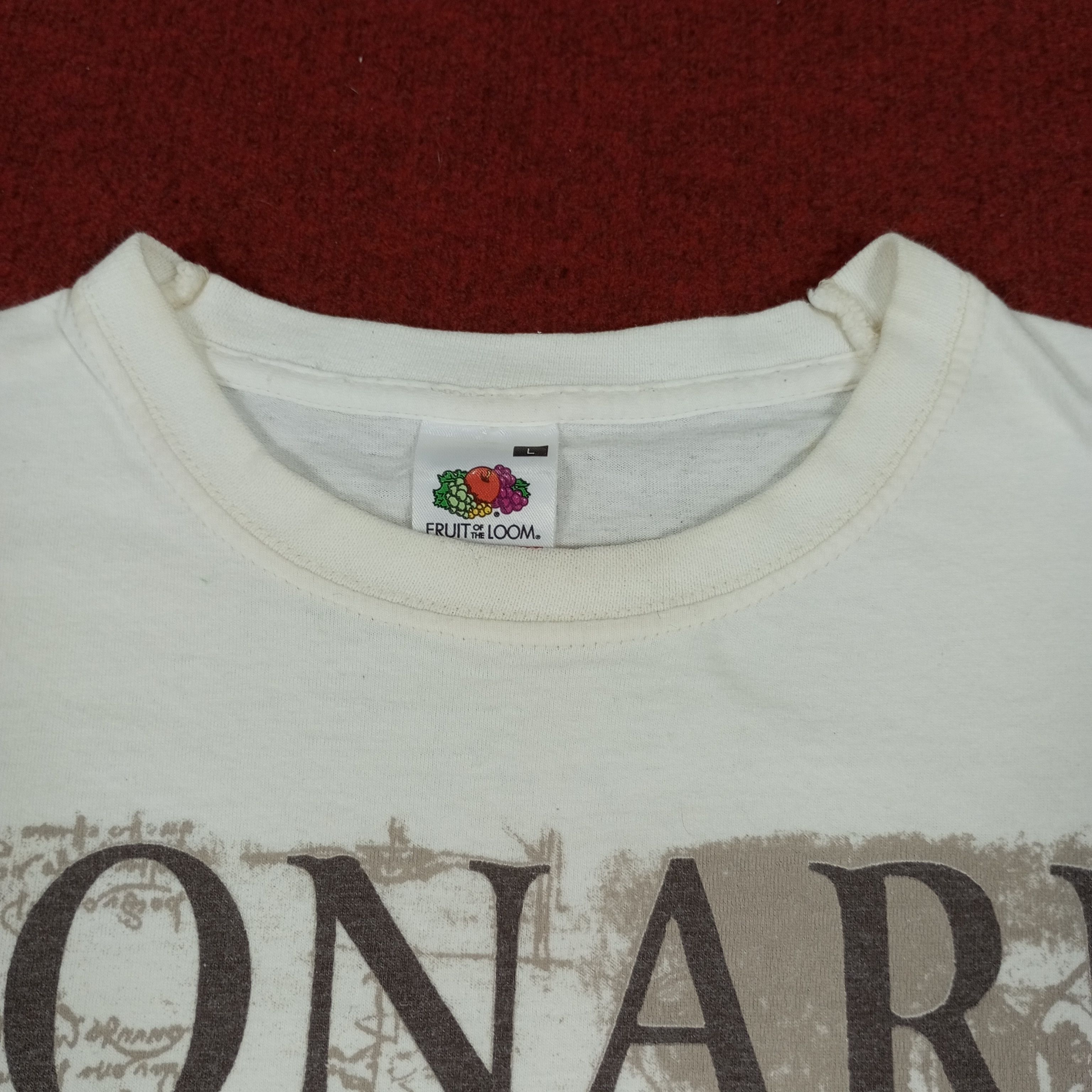 Vintage Leonardo Da Vinci Art Design Style Tshirt Size US L / EU 52-54 / 3 - 6 Thumbnail