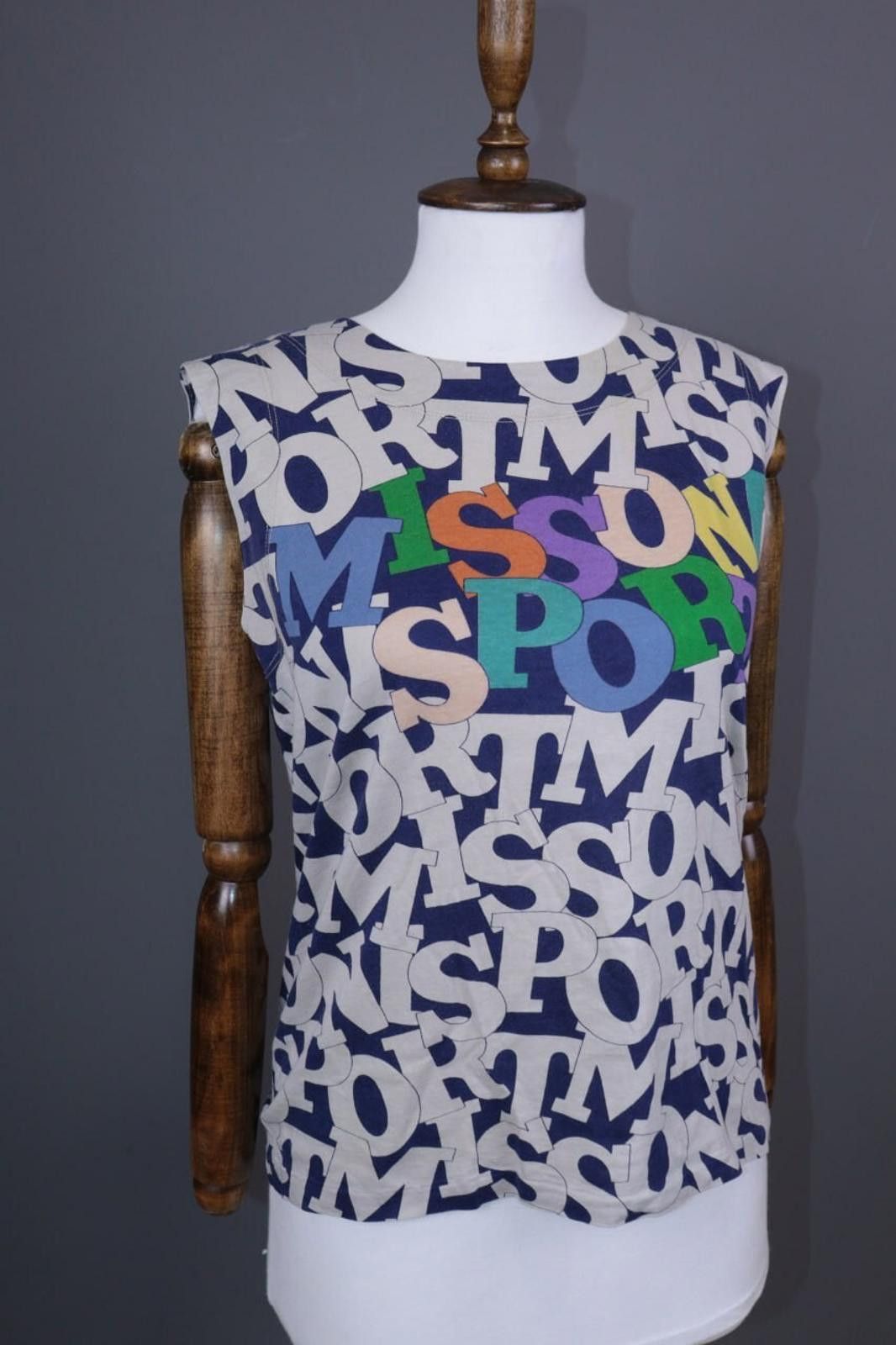 Missoni Missoni Sport Printed Multicolor Sumeer Top Shirt Size M Size M / US 6-8 / IT 42-44 - 3 Thumbnail