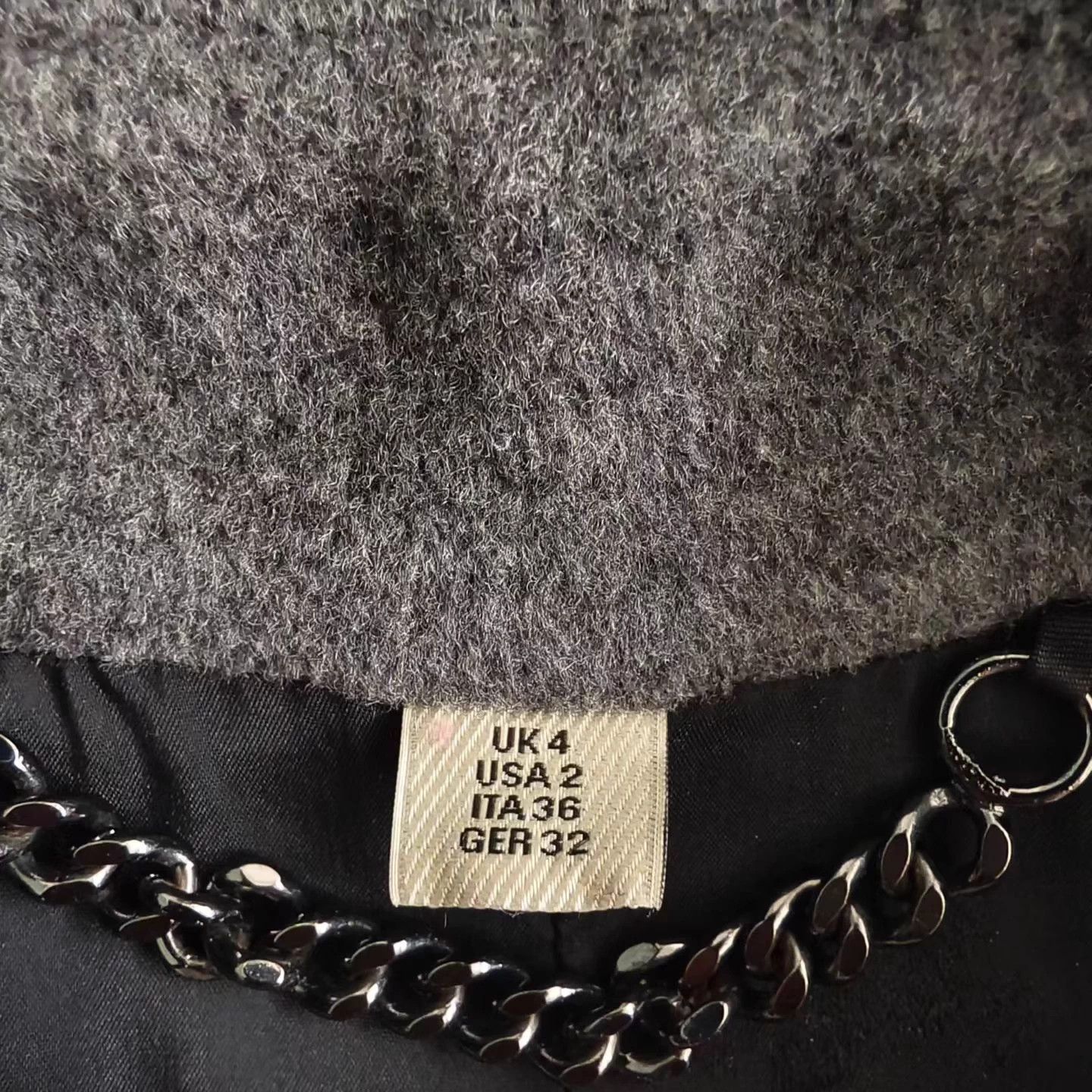 Burberry Burberry Women's Solid Wool Cashmere Coat UK4 Size XS / US 0-2 / IT 36-38 - 3 Thumbnail