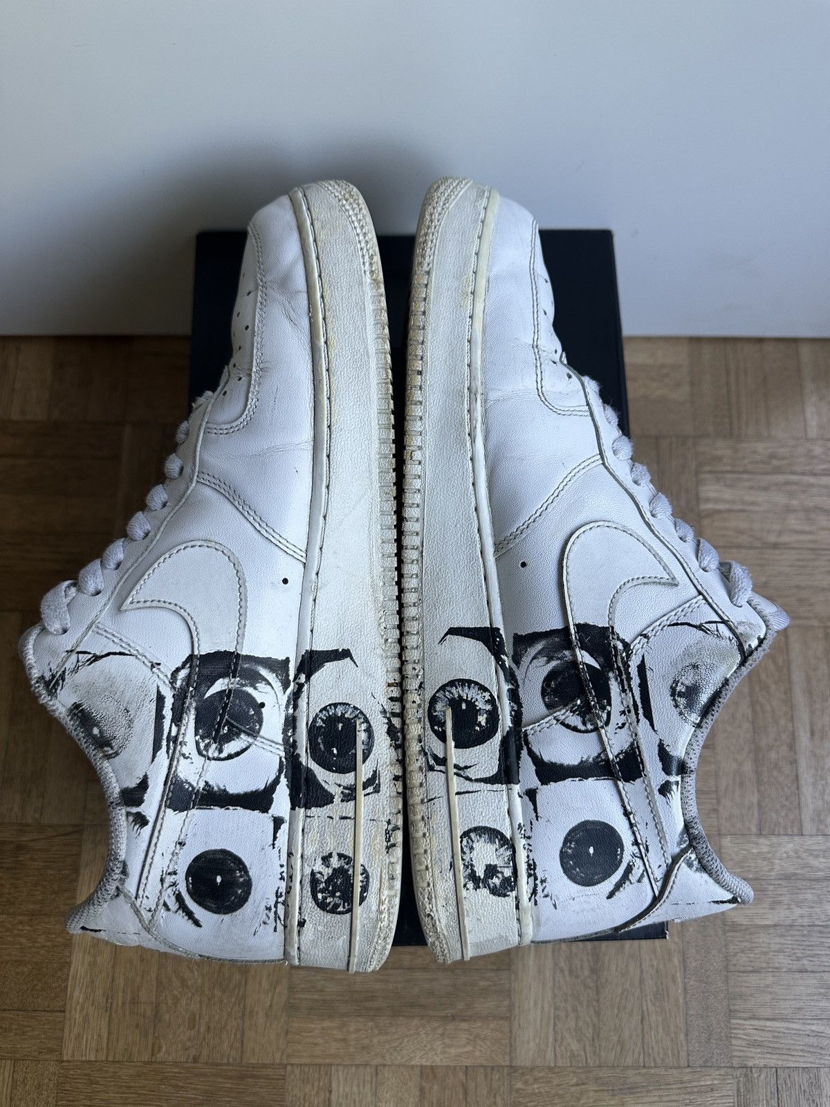 Nike × Supreme Nike Air Force 1 Supreme x Comme des Garçons “Eyes” Size US 10 / EU 43 - 8 Thumbnail