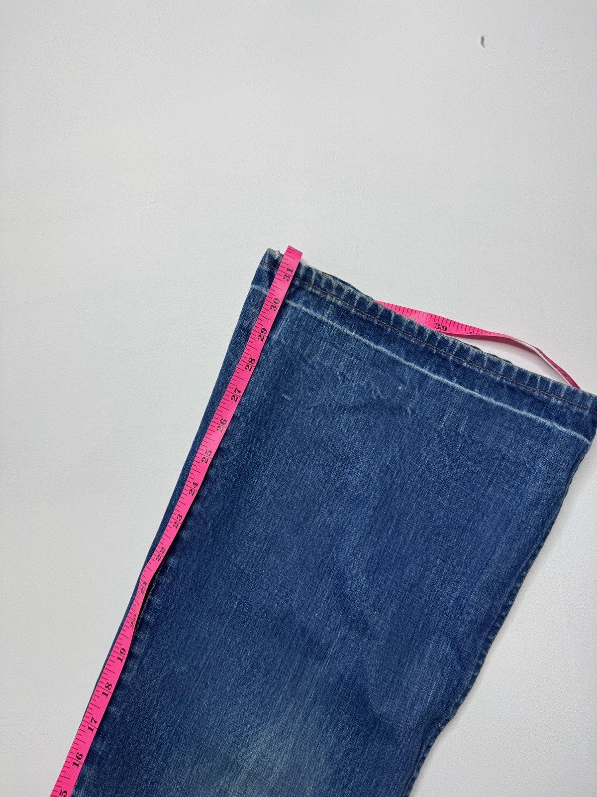 Vintage Vintage 1970’s Women’s Wrangler WFL - 101 Bell Bottom Jeans Size 28" / US 6 / IT 42 - 12 Thumbnail