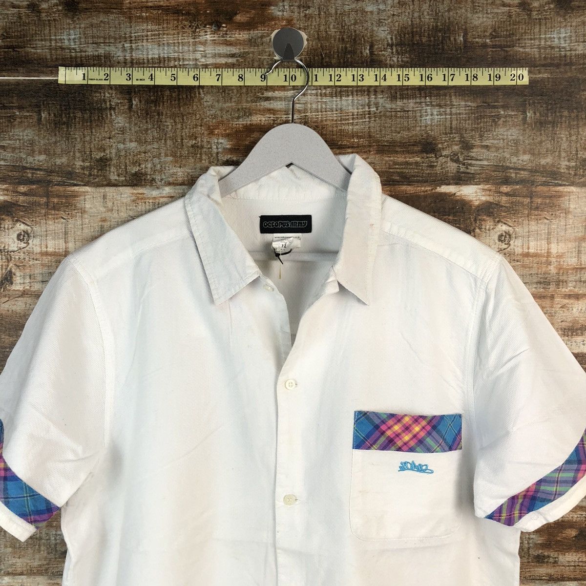 Japanese Brand × Octopus Octopus Army White Workshirt #A2234 Size US XL / EU 56 / 4 - 4 Thumbnail