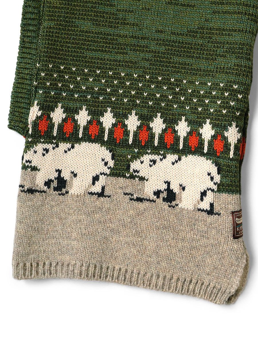 Kapital kapital 5G Wool Polar Bear Balaclava beanie Size ONE SIZE - 2 Thumbnail