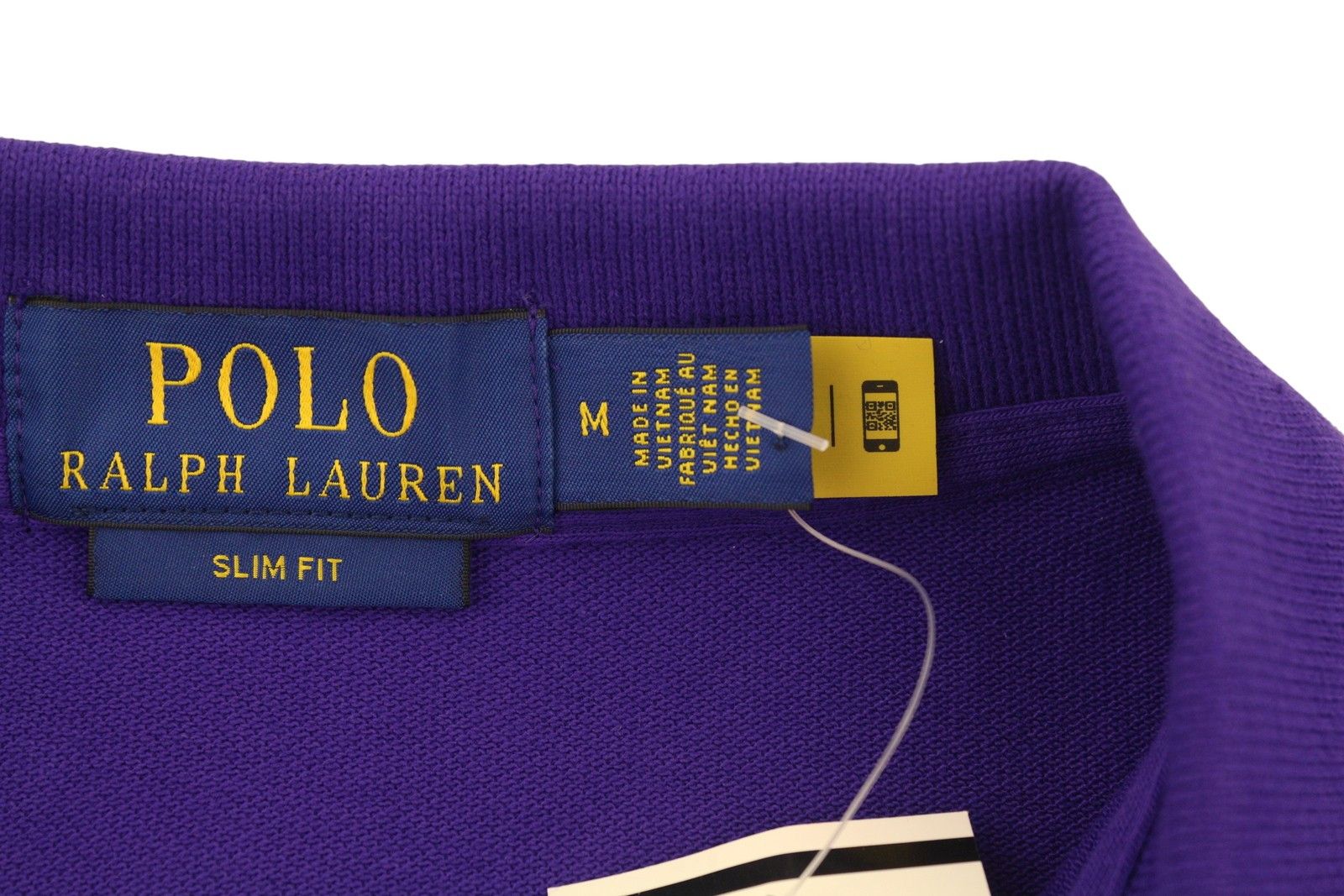 Ralph Lauren SLIM FIT M Purple Cotton Embroidered Logo 87878 Size US M / EU 48-50 / 2 - 7 Thumbnail