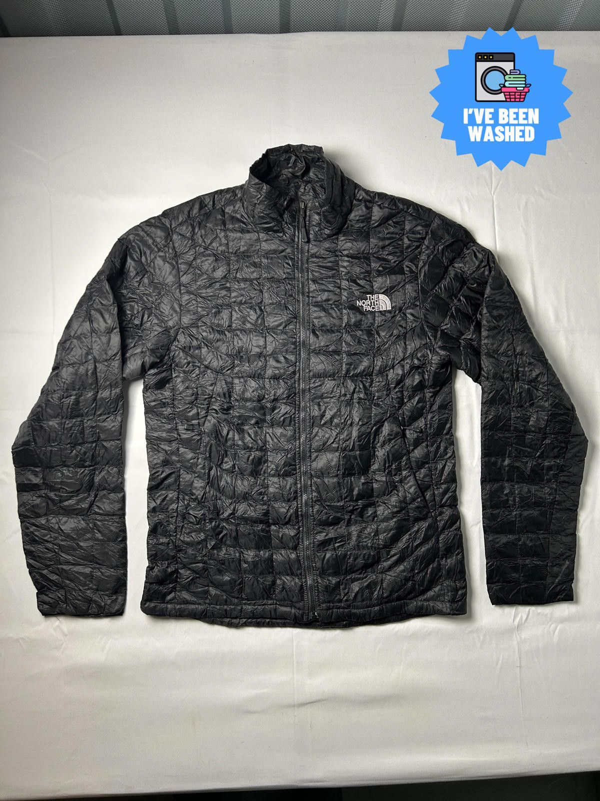 The North Face North Face TNF Black Nylon Goose Down Filled Puffer Jacket Size US S / EU 44-46 / 1 - 1 Thumbnail