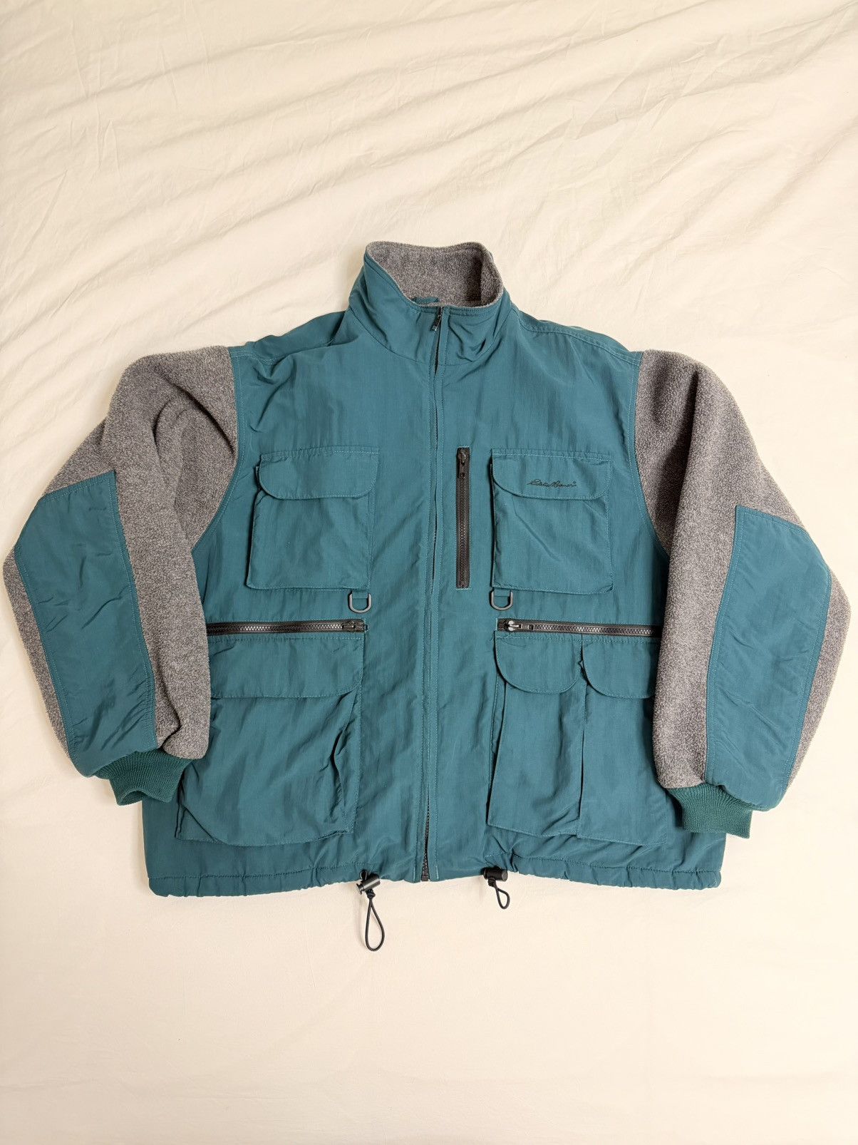 Eddie Bauer Vintage Eddie Bauer Fishing Fleece Jacket Polartec