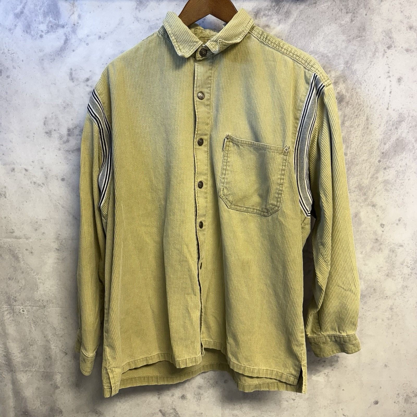 Vintage Vintage Diner Brand Shacket Mens L Y2k 90s Skate Ribbed Size US L / EU 52-54 / 3 - 1 Thumbnail