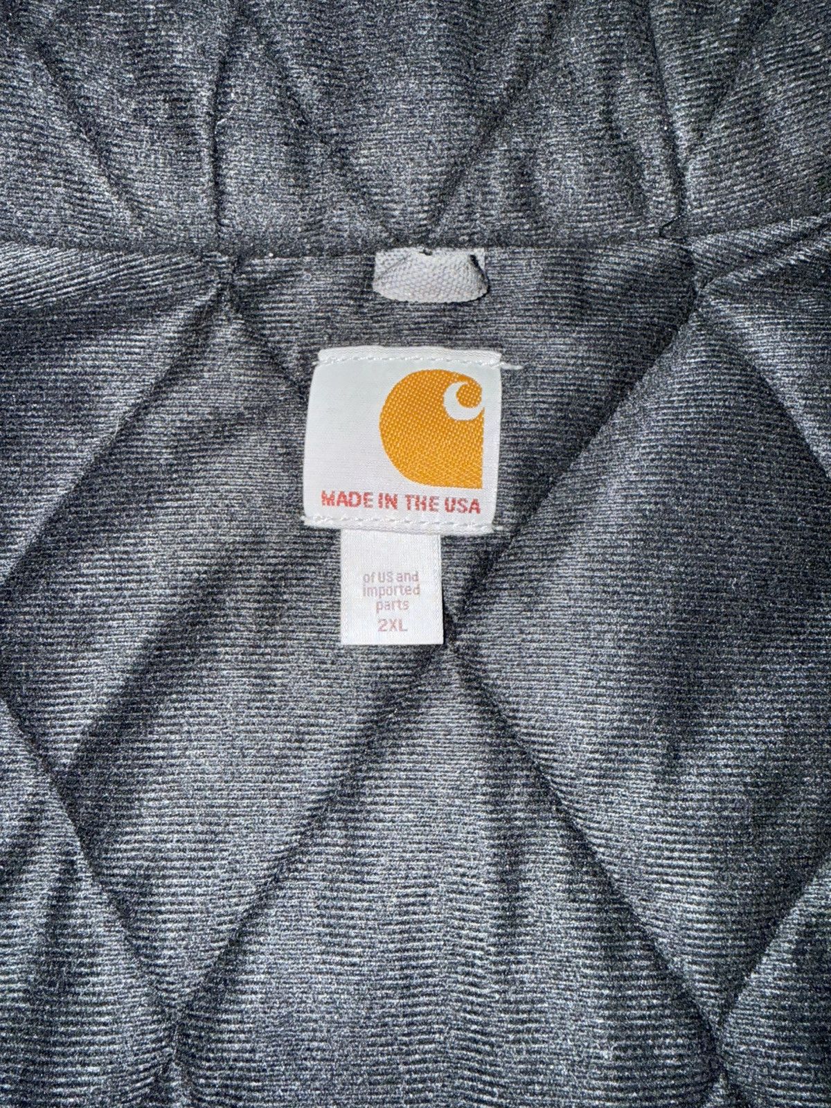 Carhartt Carhartt Jacket Men’s 2XL Gray J140 GVL Hood Canvas Quilted Size US XXL / EU 58 / 5 - 5 Thumbnail
