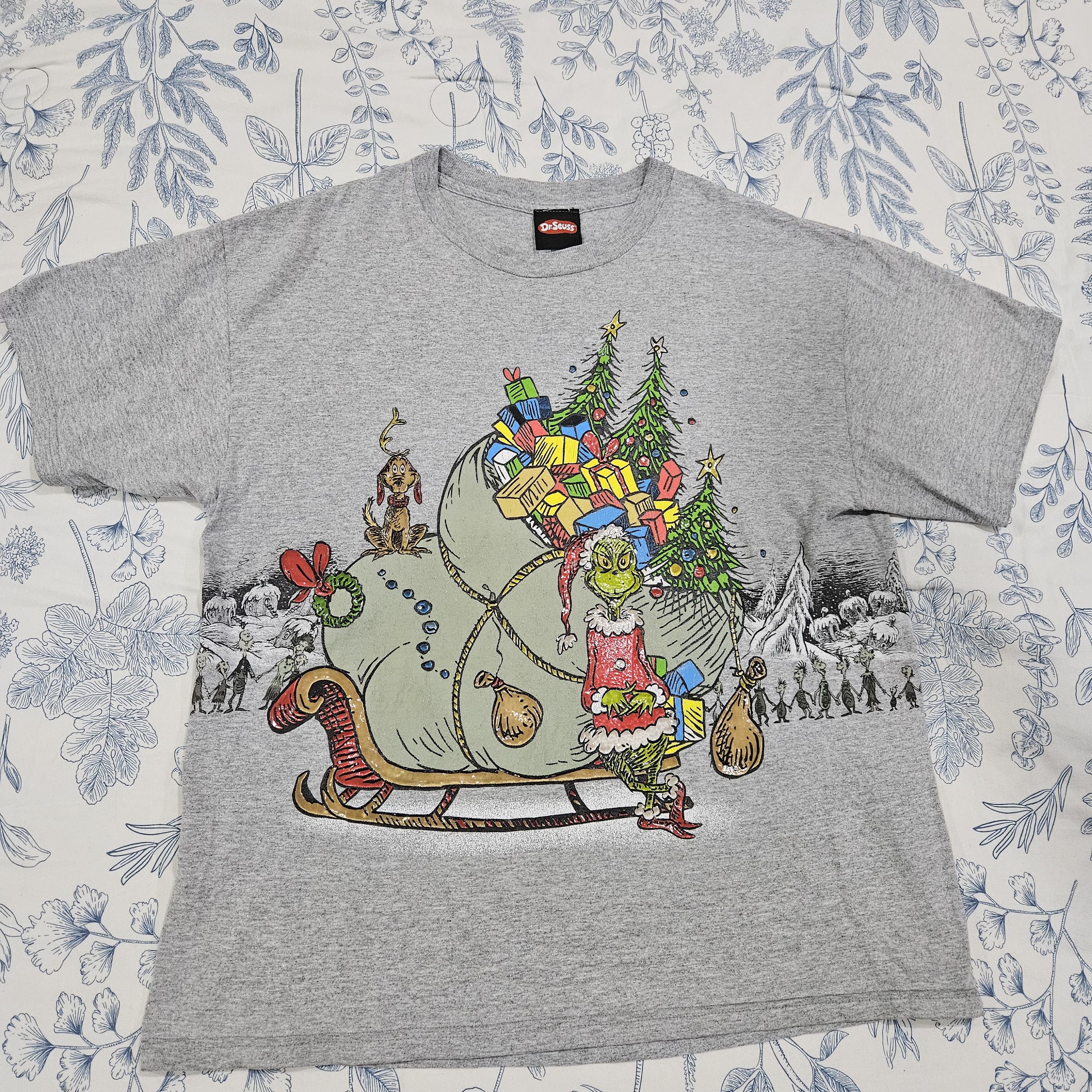 Other Vintage The Grinch Dr Seuss Tshirt Size US L / EU 52-54 / 3 - 1 Thumbnail