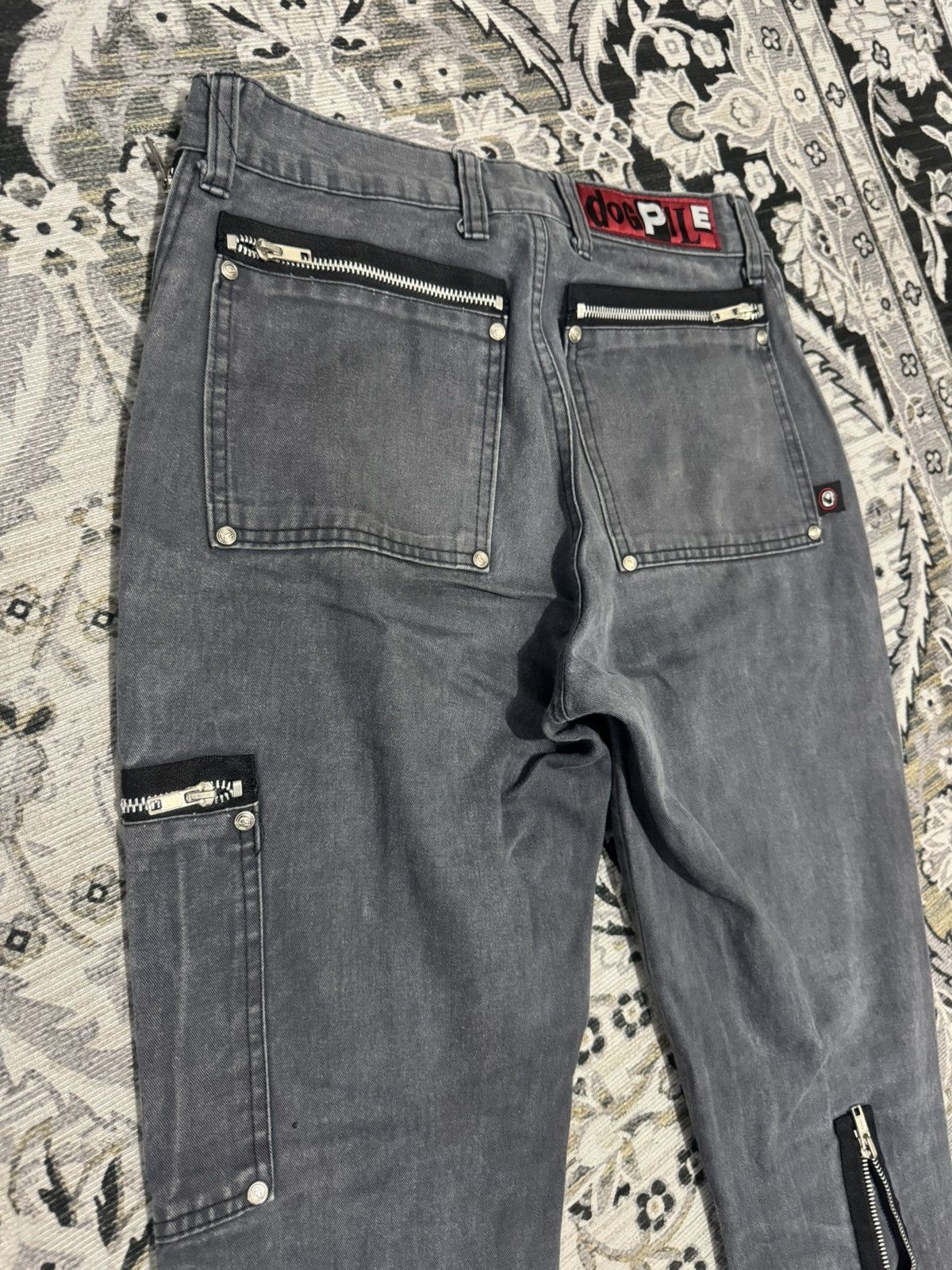 Vintage Vintage Dogpile Skateboards Seditionaries Design Pants Size US 30 / EU 46 - 7 Thumbnail