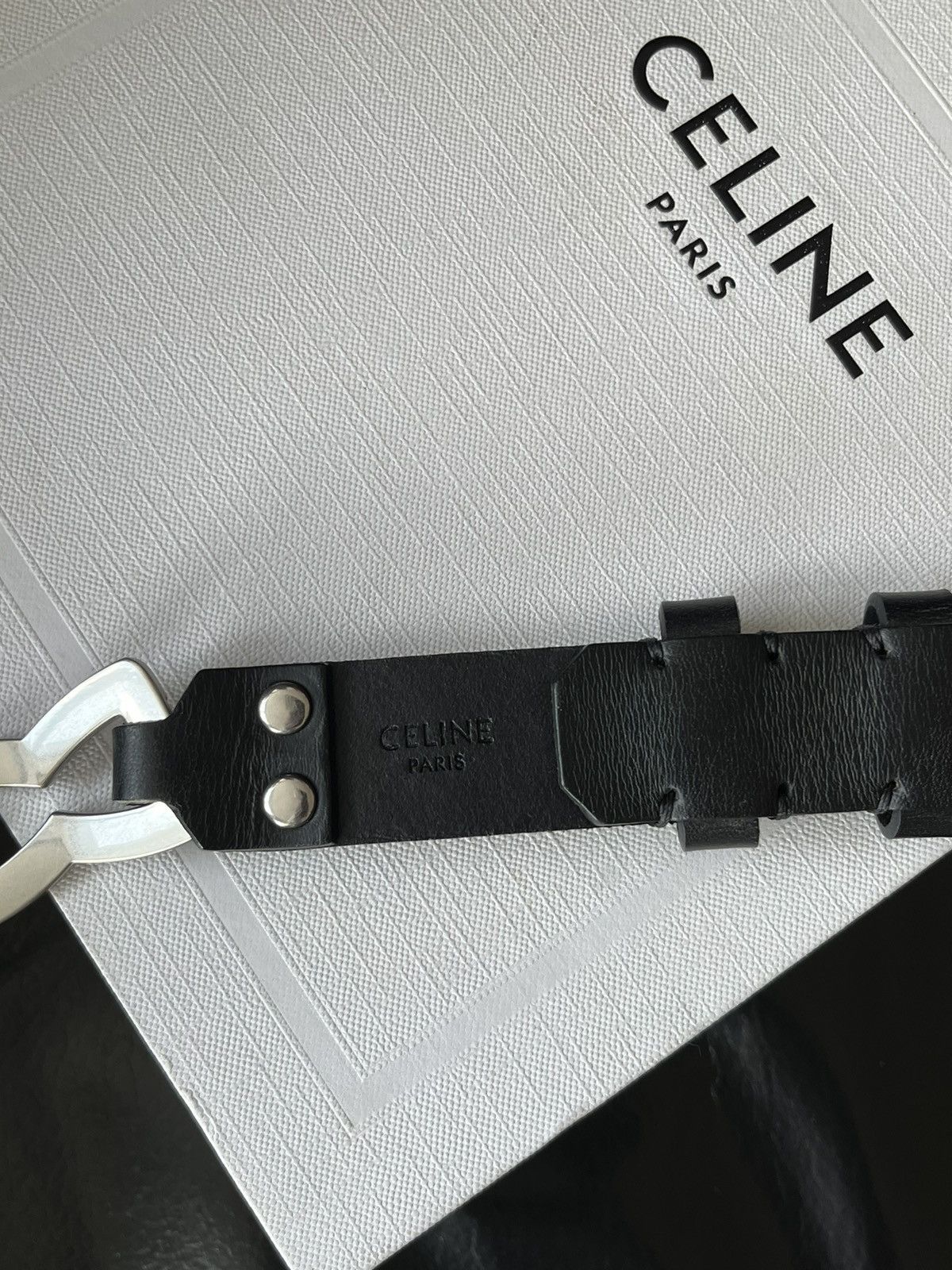 Celine × Hedi Slimane SS22 Celine Cosmic Cruiser Metal Link Western Belt Hedi Era Size ONE SIZE - 4 Thumbnail